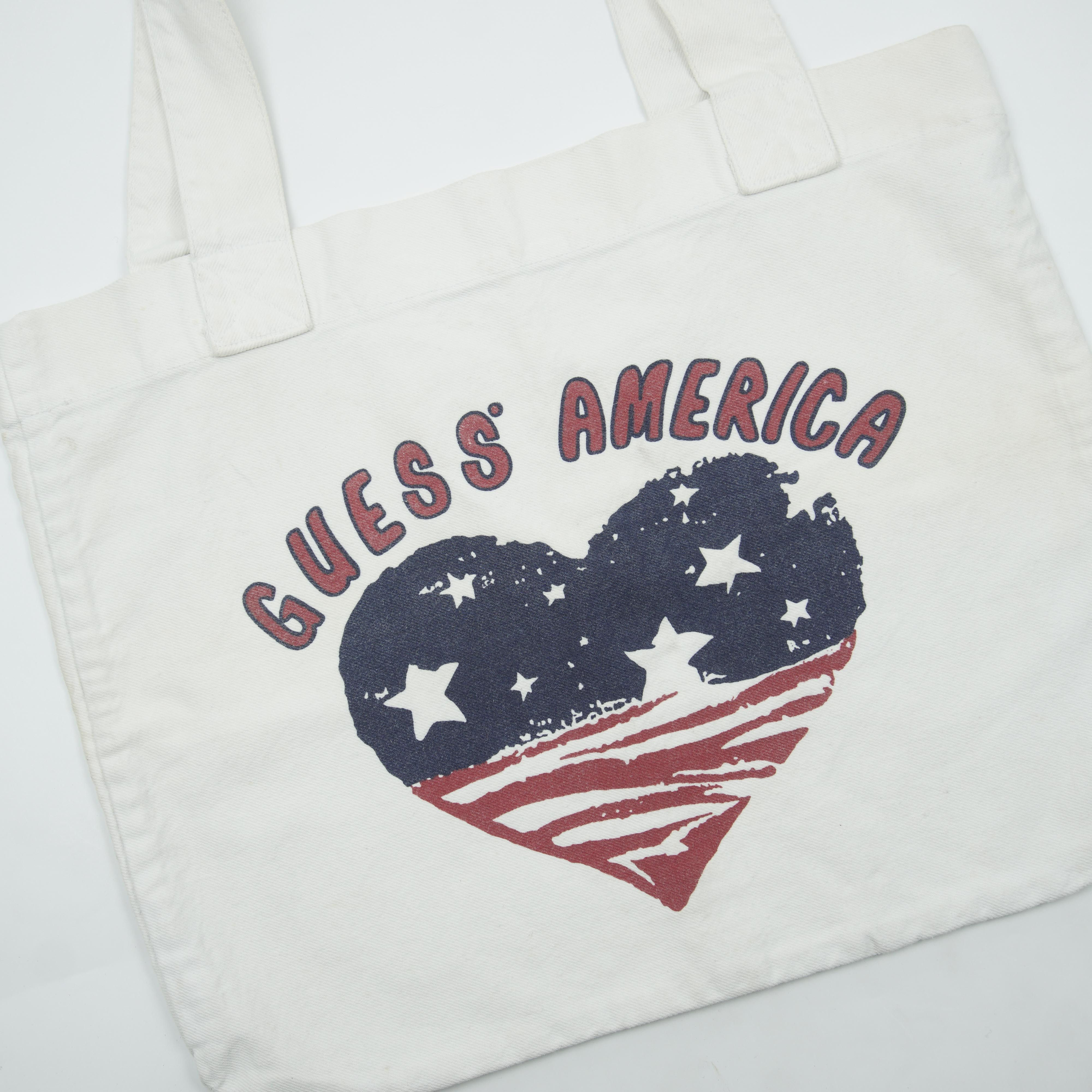 Guess *NoTariff Guess America Totebag Size ONE SIZE - 4 Thumbnail