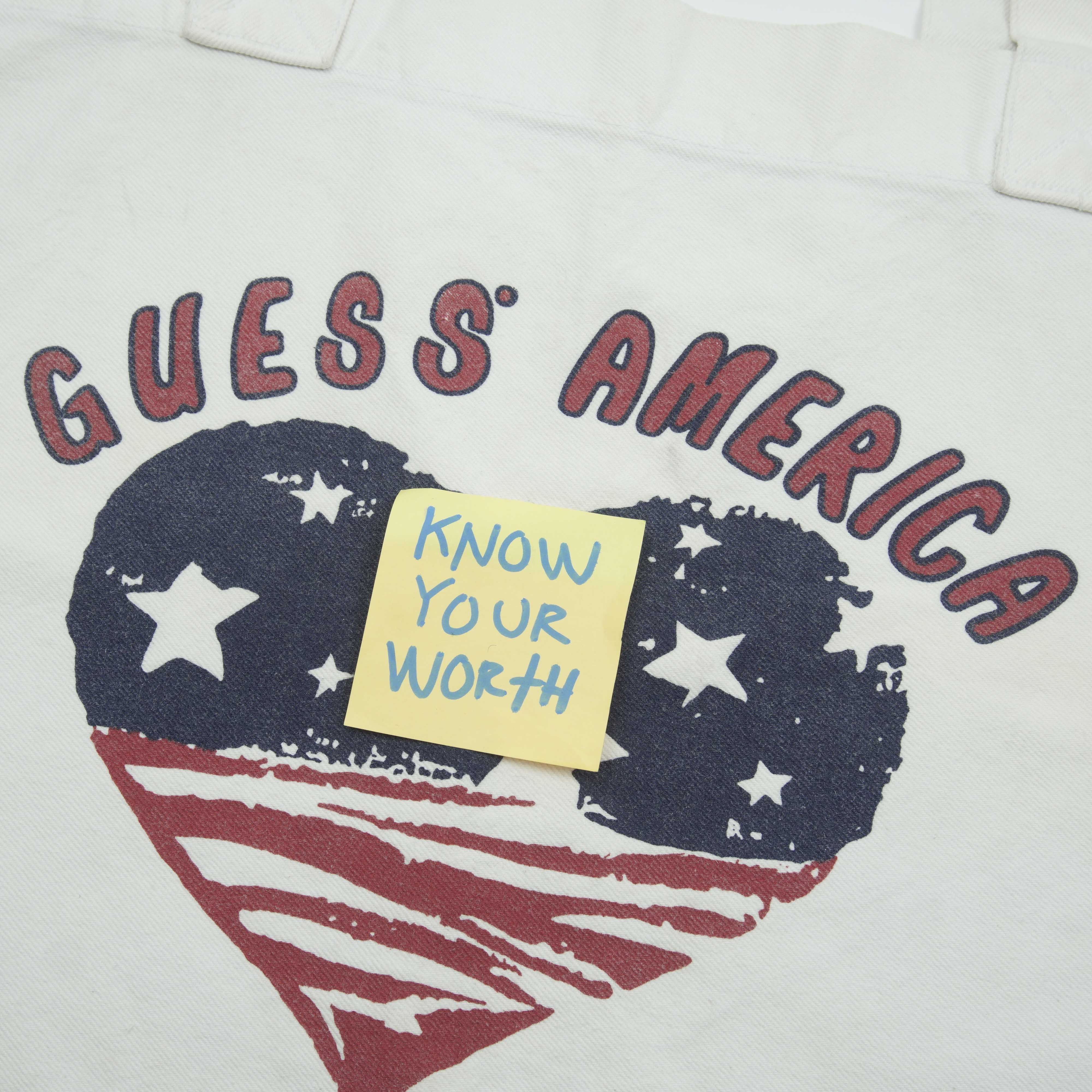 Guess *NoTariff Guess America Totebag Size ONE SIZE - 3 Thumbnail