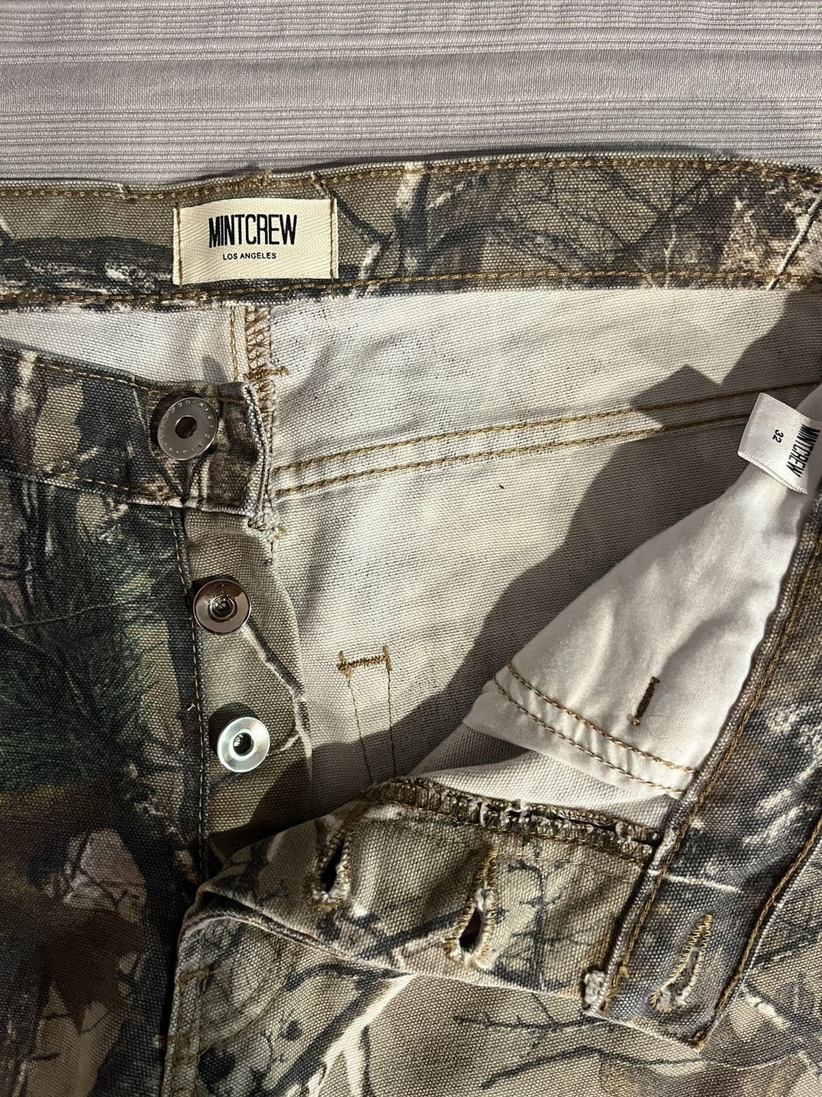 Mintcrew Mintcrew Camo flare denim Size US 32 / EU 48 - 5 Thumbnail