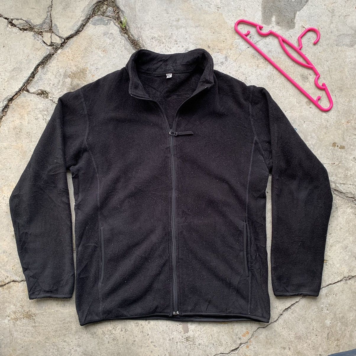 Japanese Brand × Uniqlo Uniqlo light jacket fleece zipper Size XL / US 12-14 / IT 48-50 - 4 Thumbnail