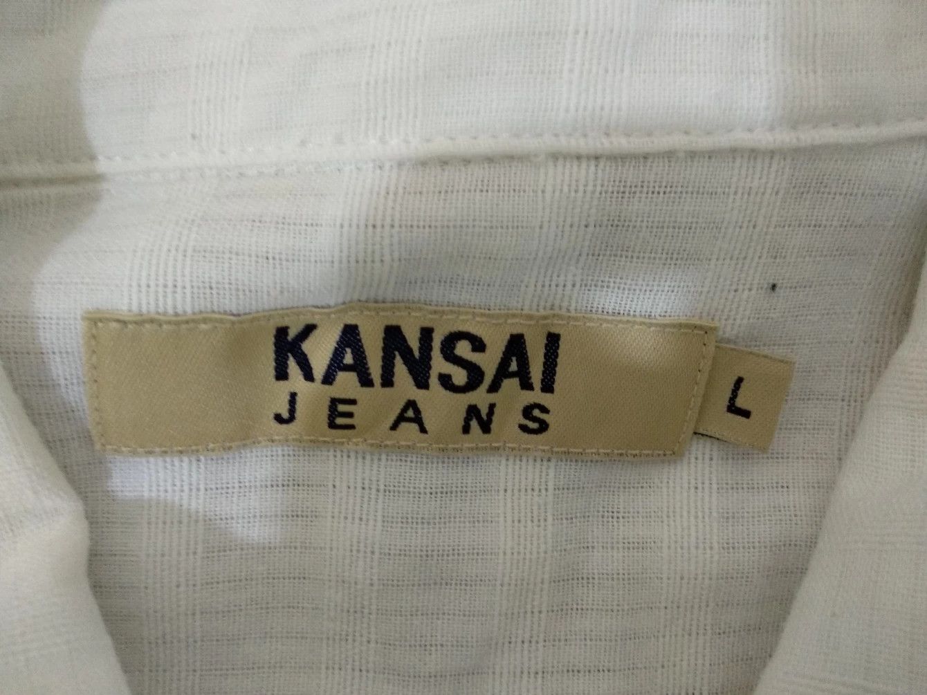 Kansai Yamamoto KANSAI JEANS By Kansai Yamamoto Button Up Shirt Size US L / EU 52-54 / 3 - 11 Thumbnail