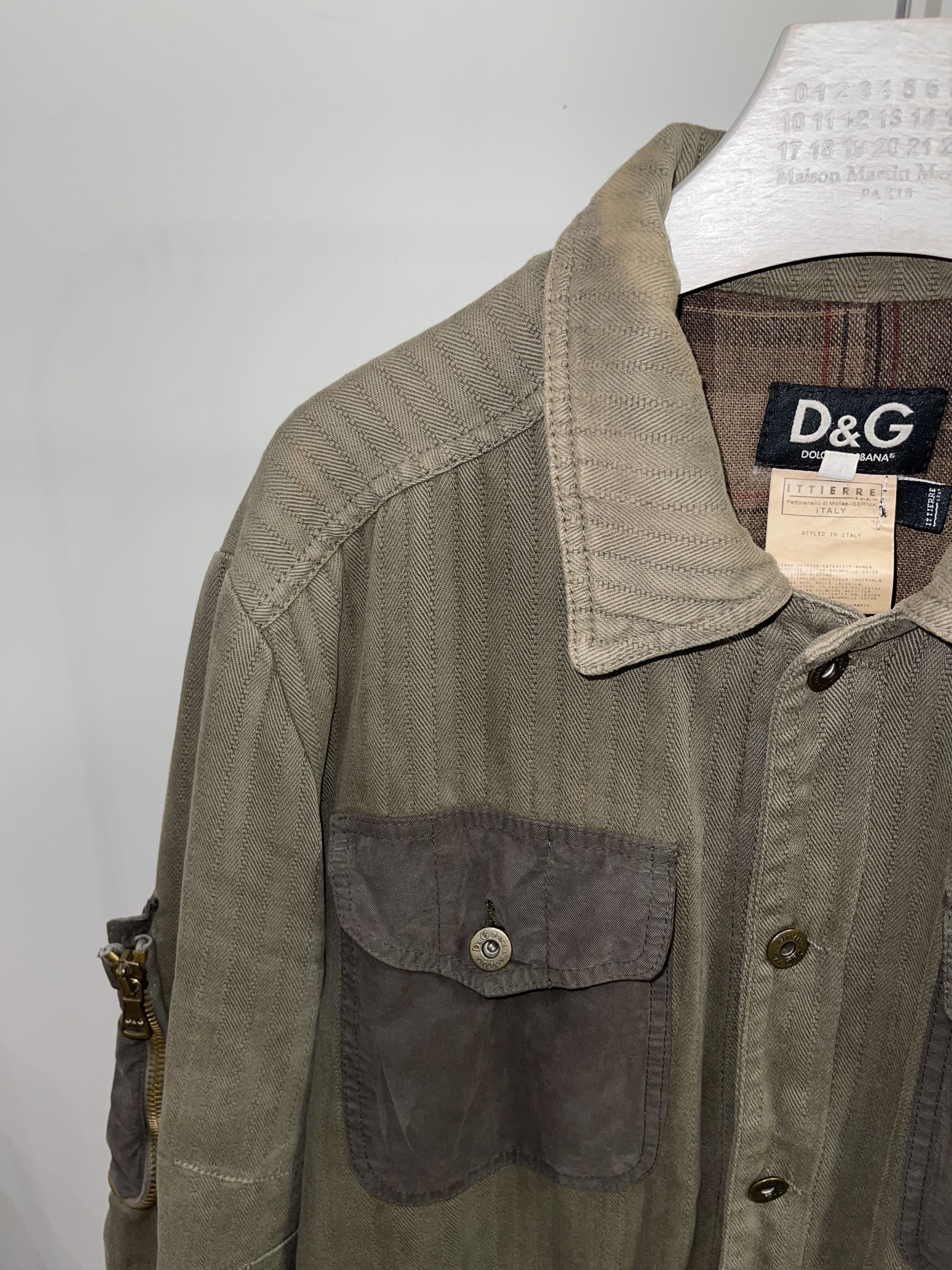 Dolce & Gabbana Archive Dolce & Gabbana Multizipped Technical Light Jacket Size US XL / EU 56 / 4 - 4 Thumbnail