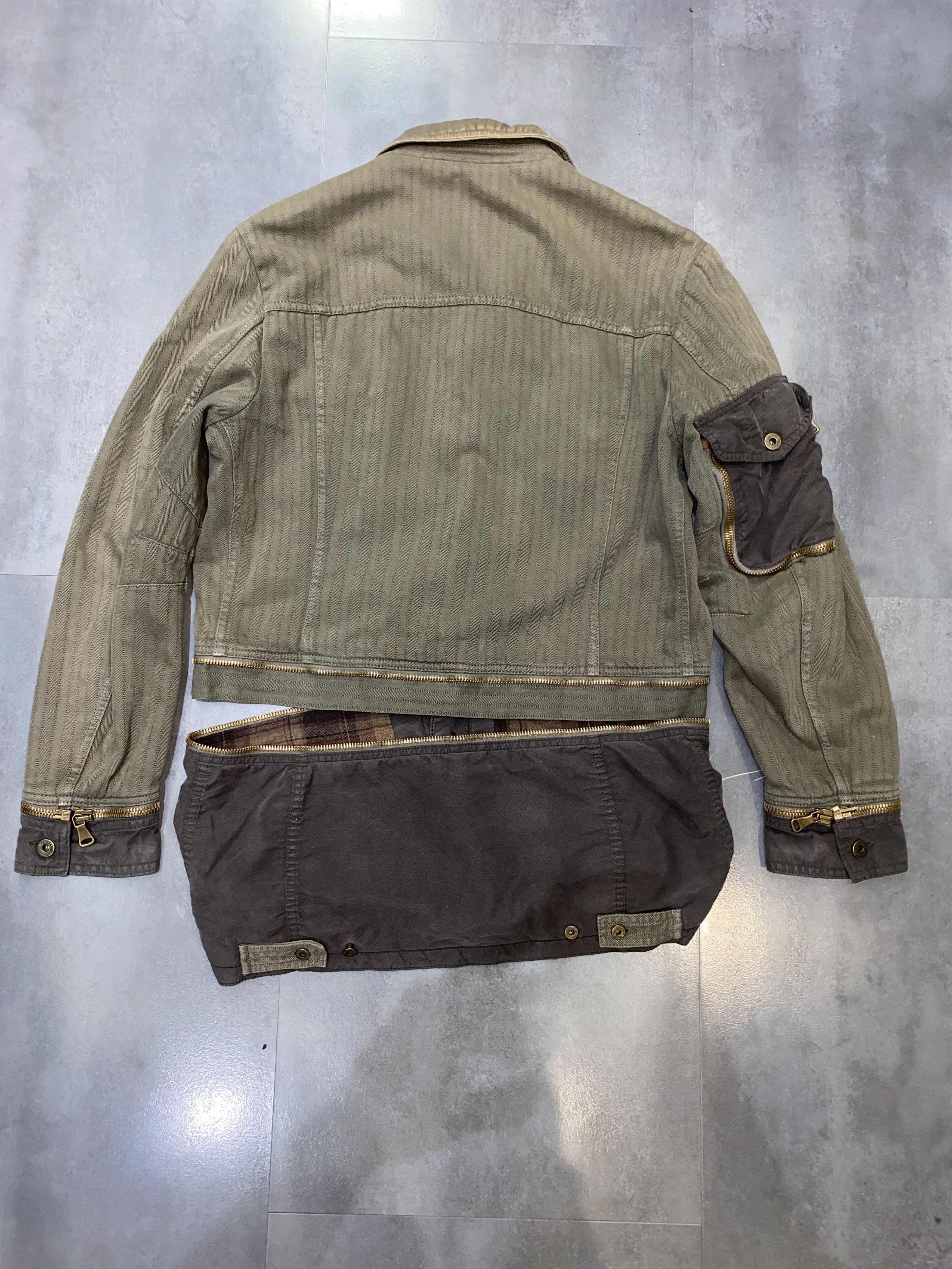 Dolce & Gabbana Archive Dolce & Gabbana Multizipped Technical Light Jacket Size US XL / EU 56 / 4 - 13 Thumbnail