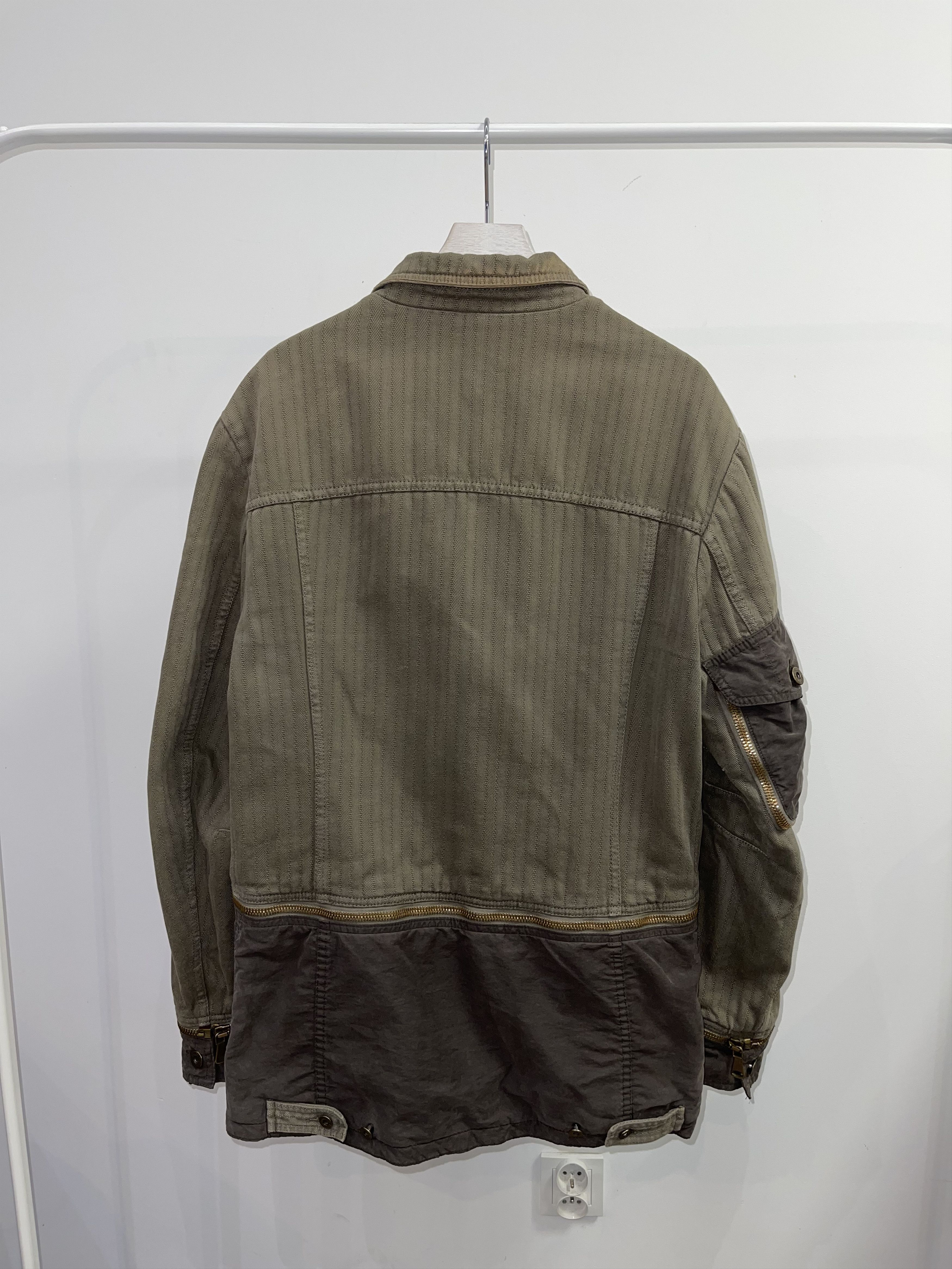 Dolce & Gabbana Archive Dolce & Gabbana Multizipped Technical Light Jacket Size US XL / EU 56 / 4 - 6 Thumbnail
