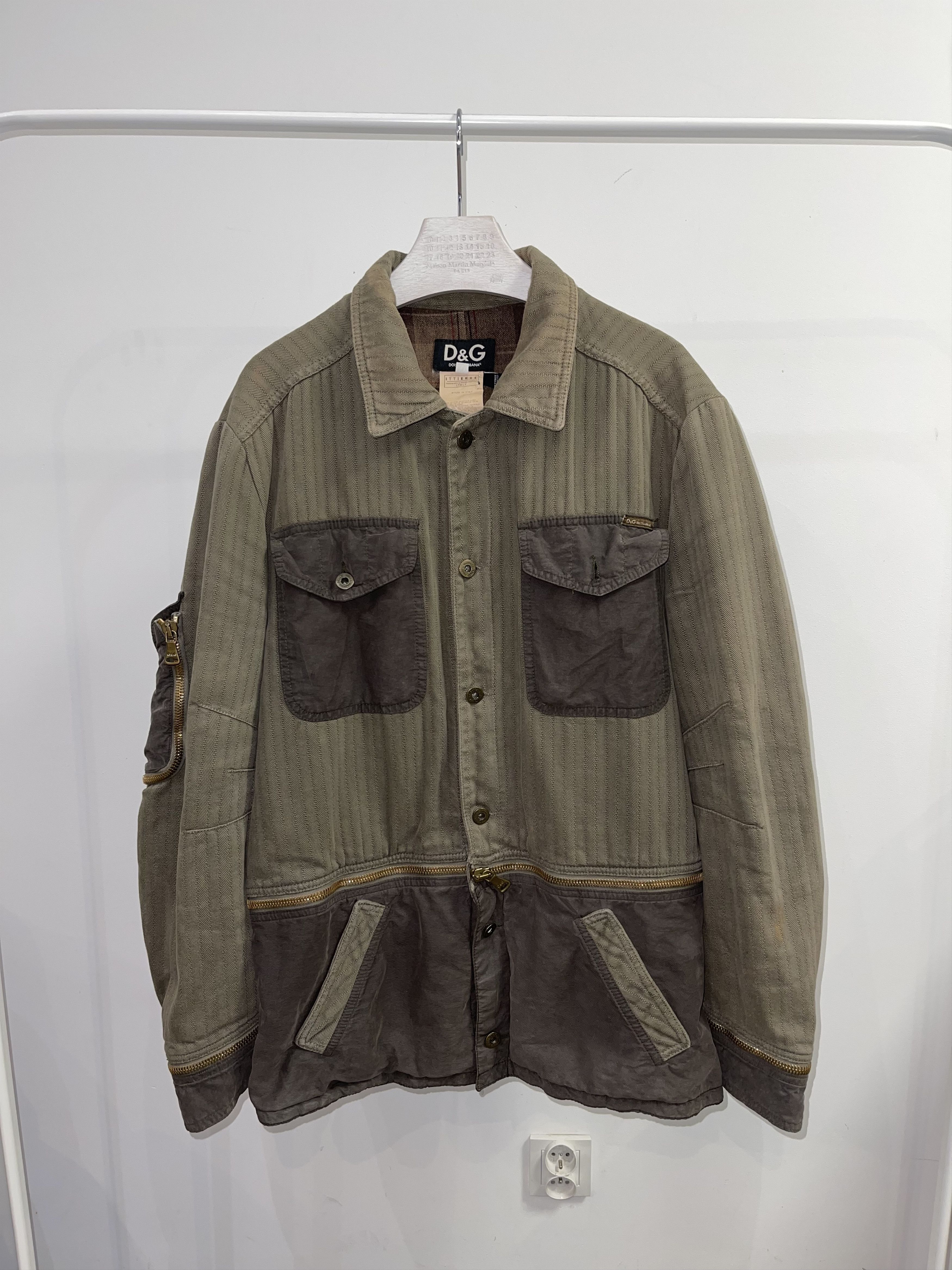 Dolce & Gabbana Archive Dolce & Gabbana Multizipped Technical Light Jacket Size US XL / EU 56 / 4 - 3 Thumbnail