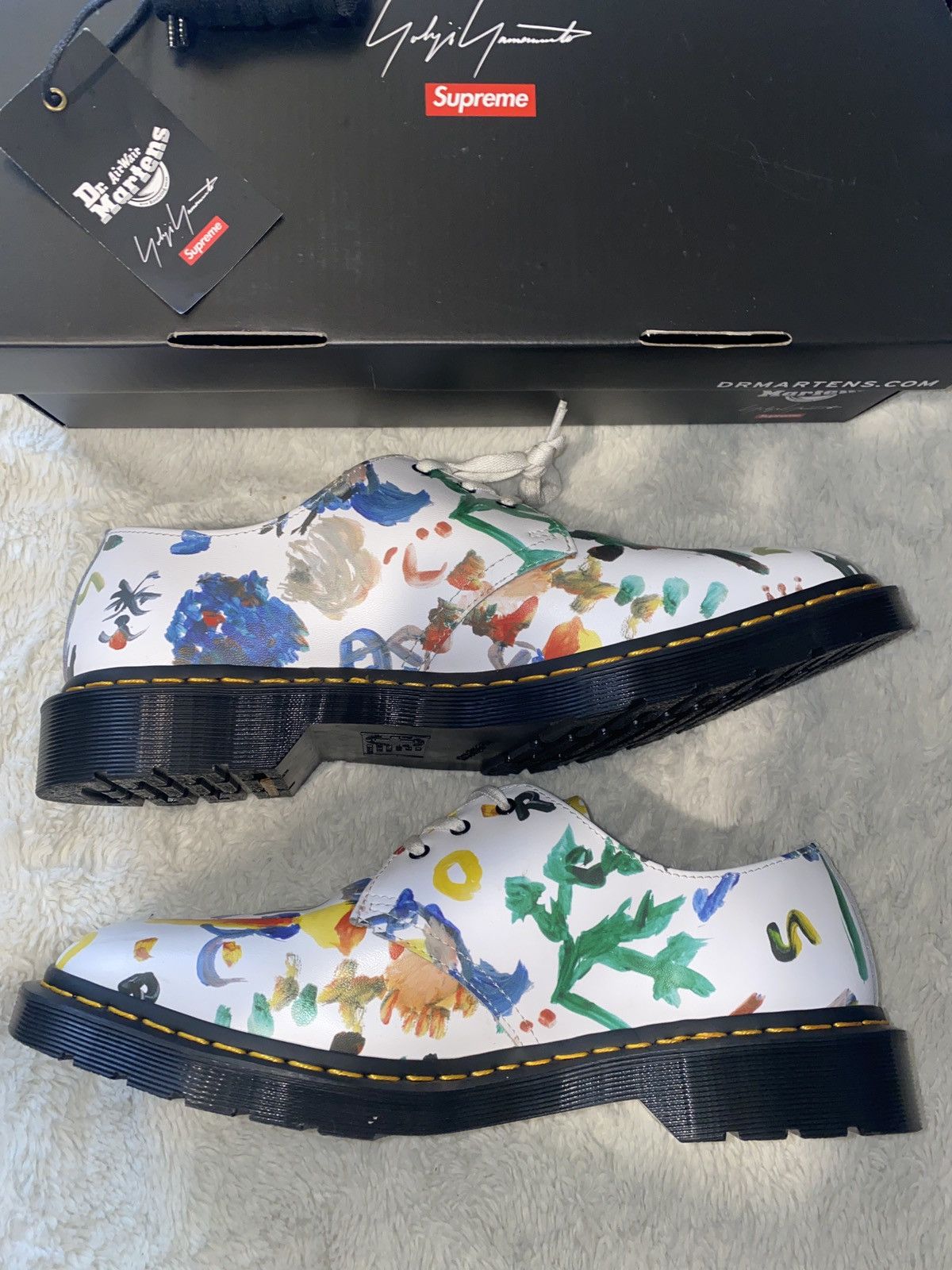 Dr. Martens × Supreme × Yohji Yamamoto Supreme X Yohji Yamamoto X Dr.Martens shoes Size US 10.5 / EU 43-44 - 2 Thumbnail