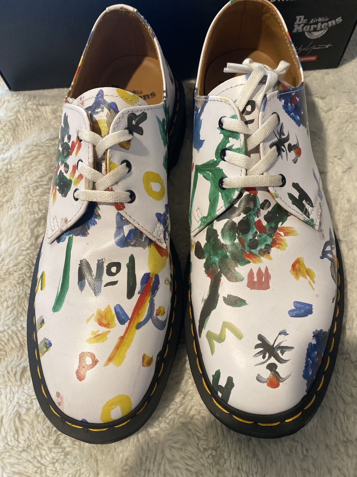 Dr. Martens × Supreme × Yohji Yamamoto Supreme X Yohji Yamamoto X Dr.Martens shoes Size US 10.5 / EU 43-44 - 3 Thumbnail