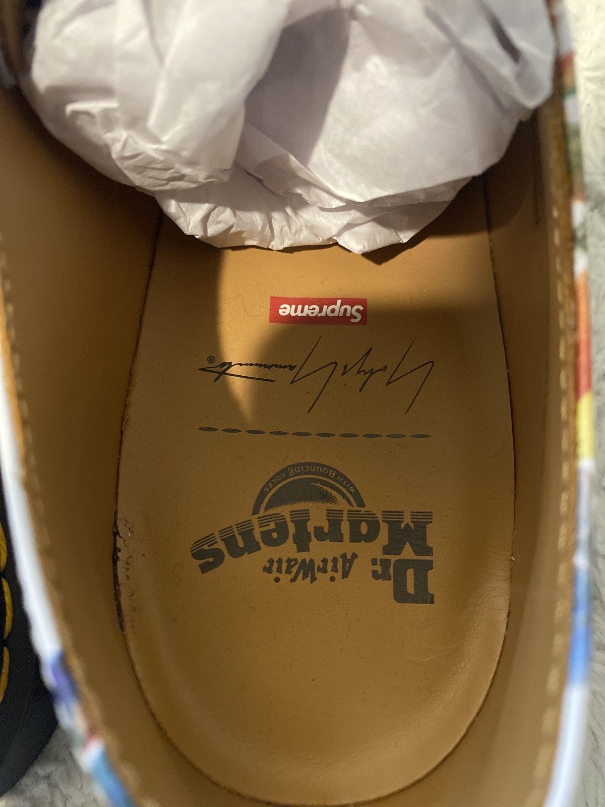 Dr. Martens × Supreme × Yohji Yamamoto Supreme X Yohji Yamamoto X Dr.Martens shoes Size US 10.5 / EU 43-44 - 8 Thumbnail