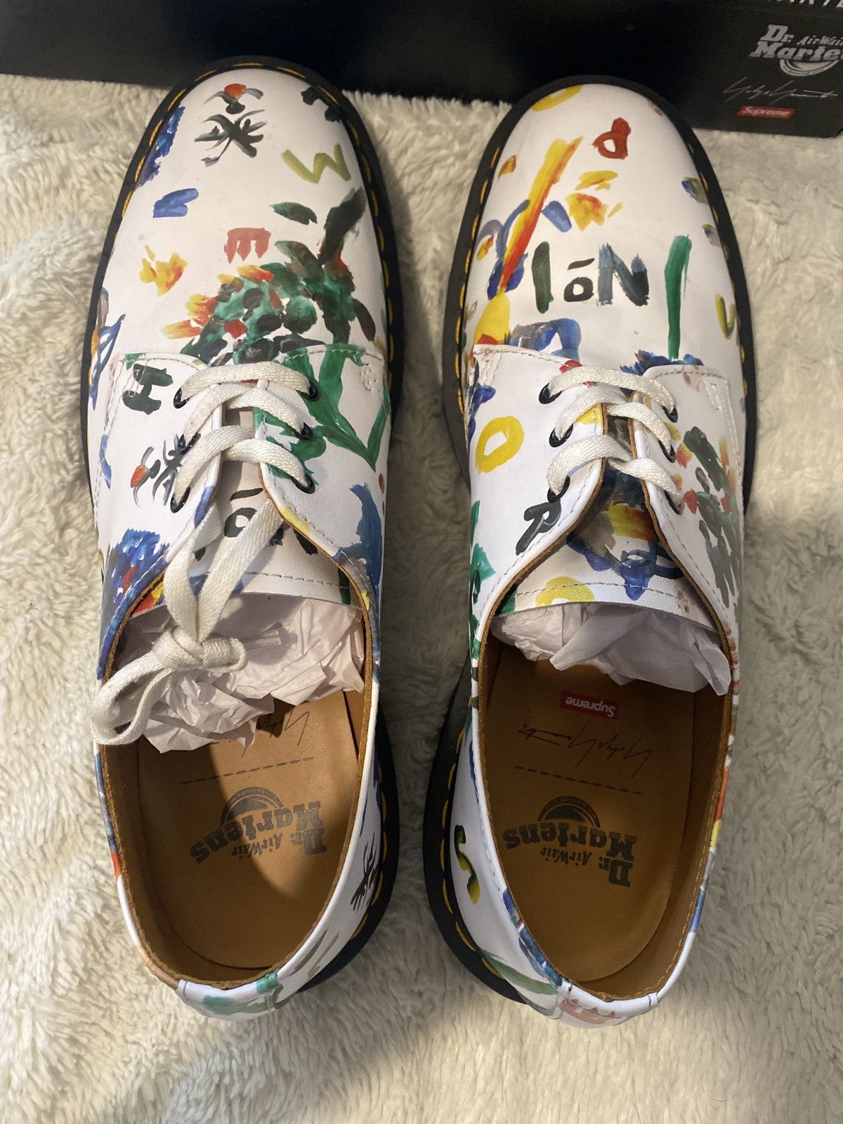 Dr. Martens × Supreme × Yohji Yamamoto Supreme X Yohji Yamamoto X Dr.Martens shoes Size US 10.5 / EU 43-44 - 5 Thumbnail