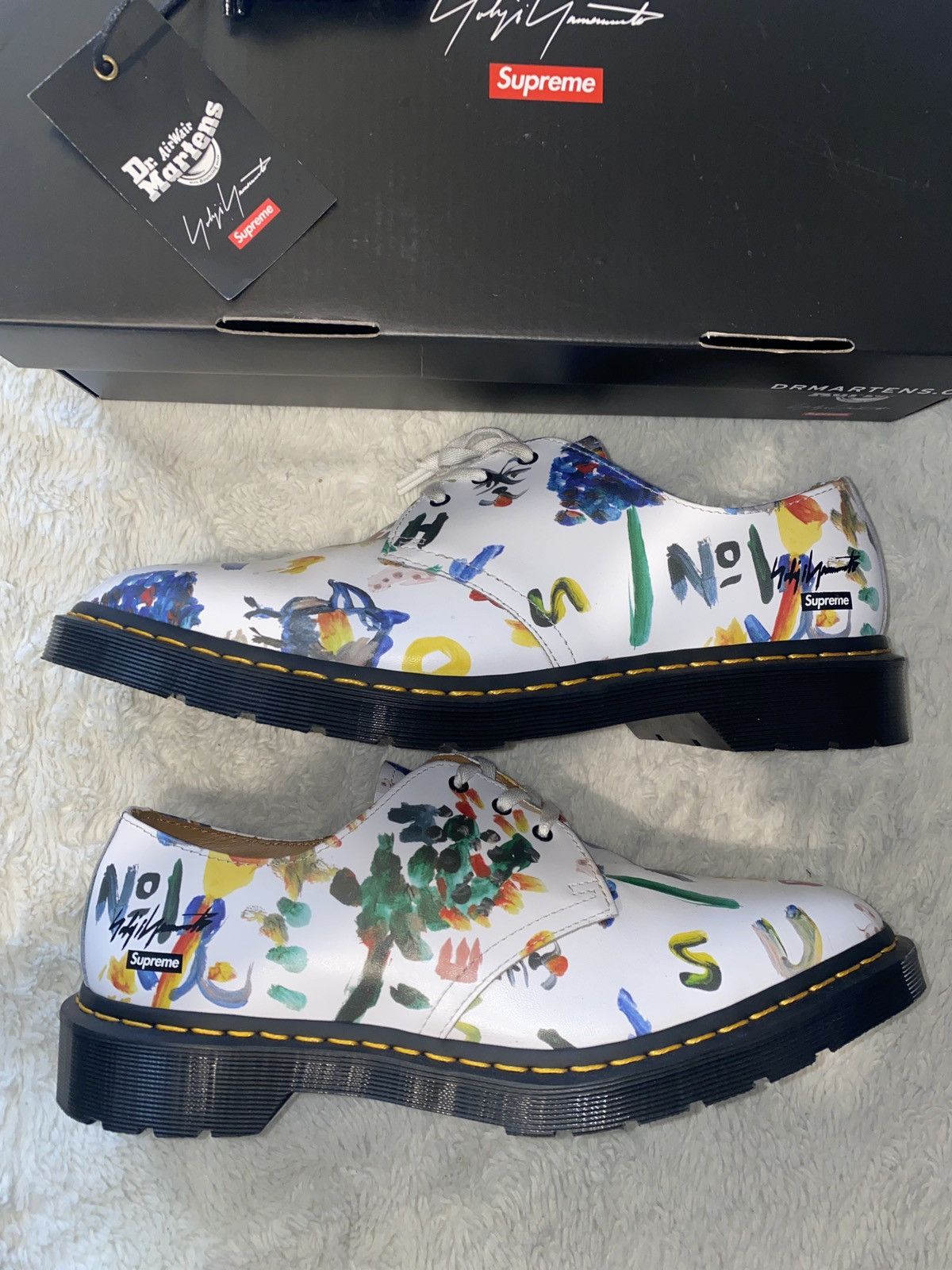 Supreme Supreme X Yohji Yamamoto X Dr.Martens shoes | Grailed