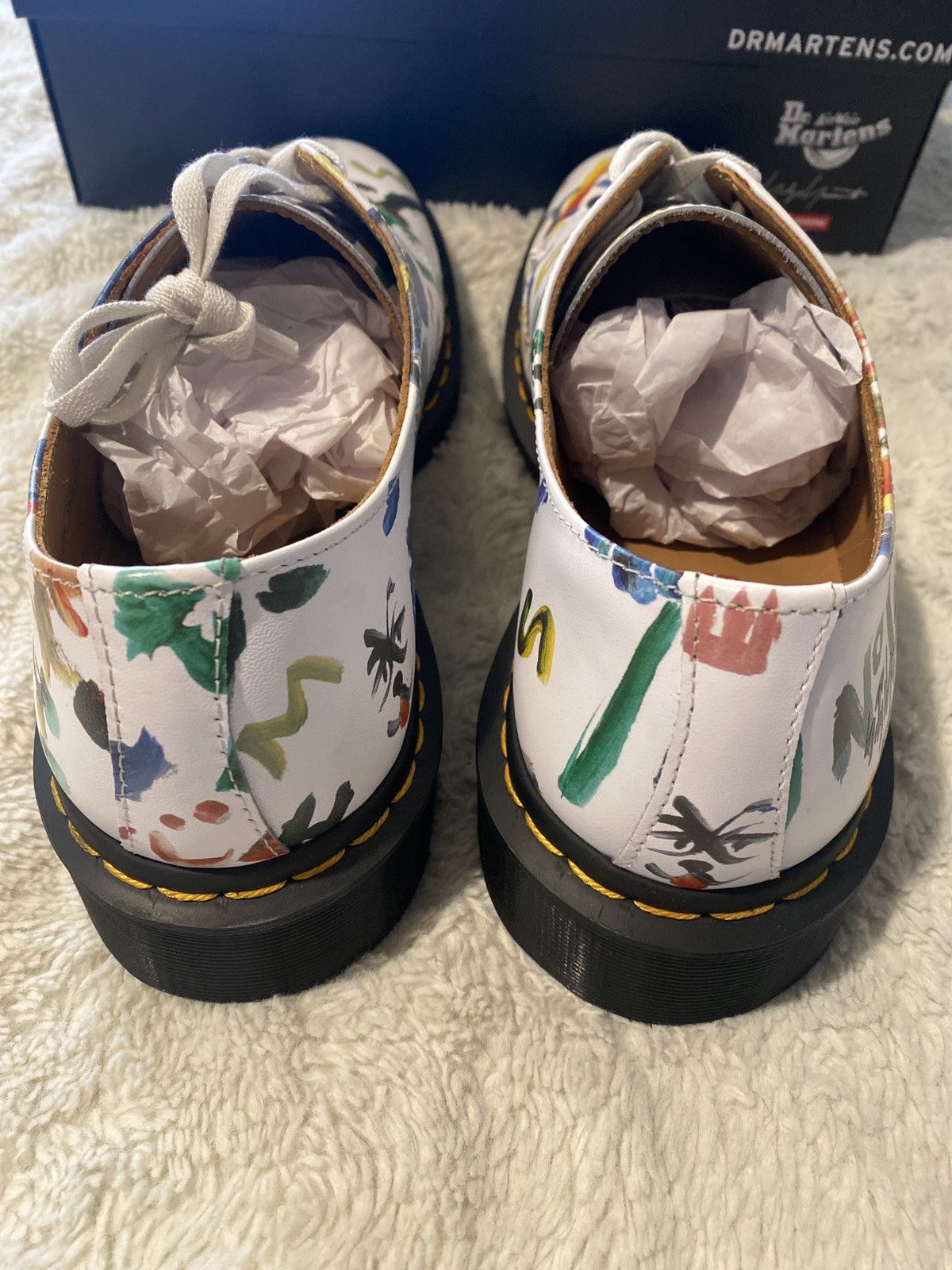 Dr. Martens × Supreme × Yohji Yamamoto Supreme X Yohji Yamamoto X Dr.Martens shoes Size US 10.5 / EU 43-44 - 4 Thumbnail