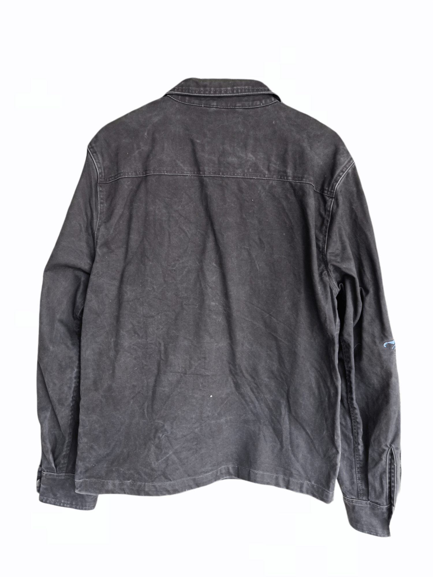 Zara Zara Man Fish Koi Embroidery Worker Jacket Size US L / EU 52-54 / 3 - 2 Thumbnail