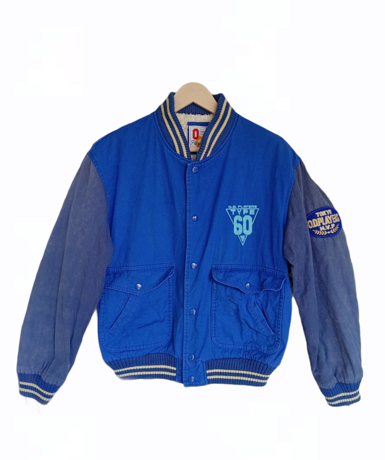 Japanese Brand Tokyo M.V.P Player Fleece Bomber Style Jacket Size US L / EU 52-54 / 3 - 2 Thumbnail