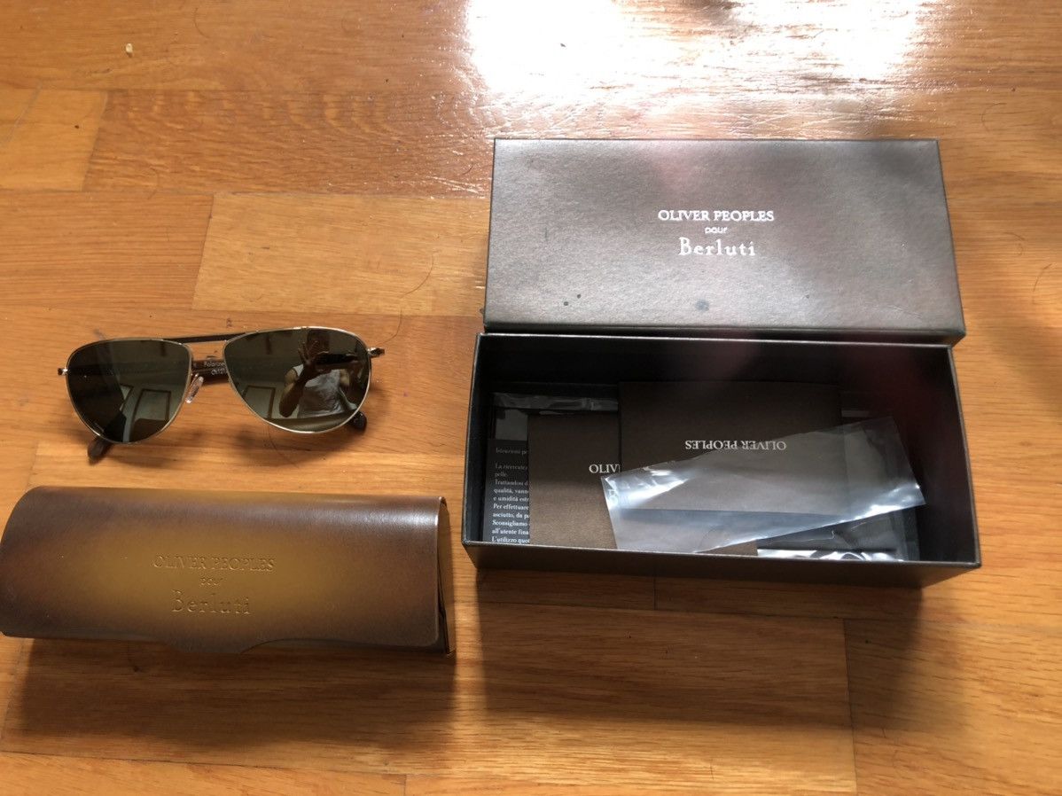 Berluti × Oliver Peoples Oliver people’s , Berluti conduit street Size ONE SIZE - 2 Thumbnail