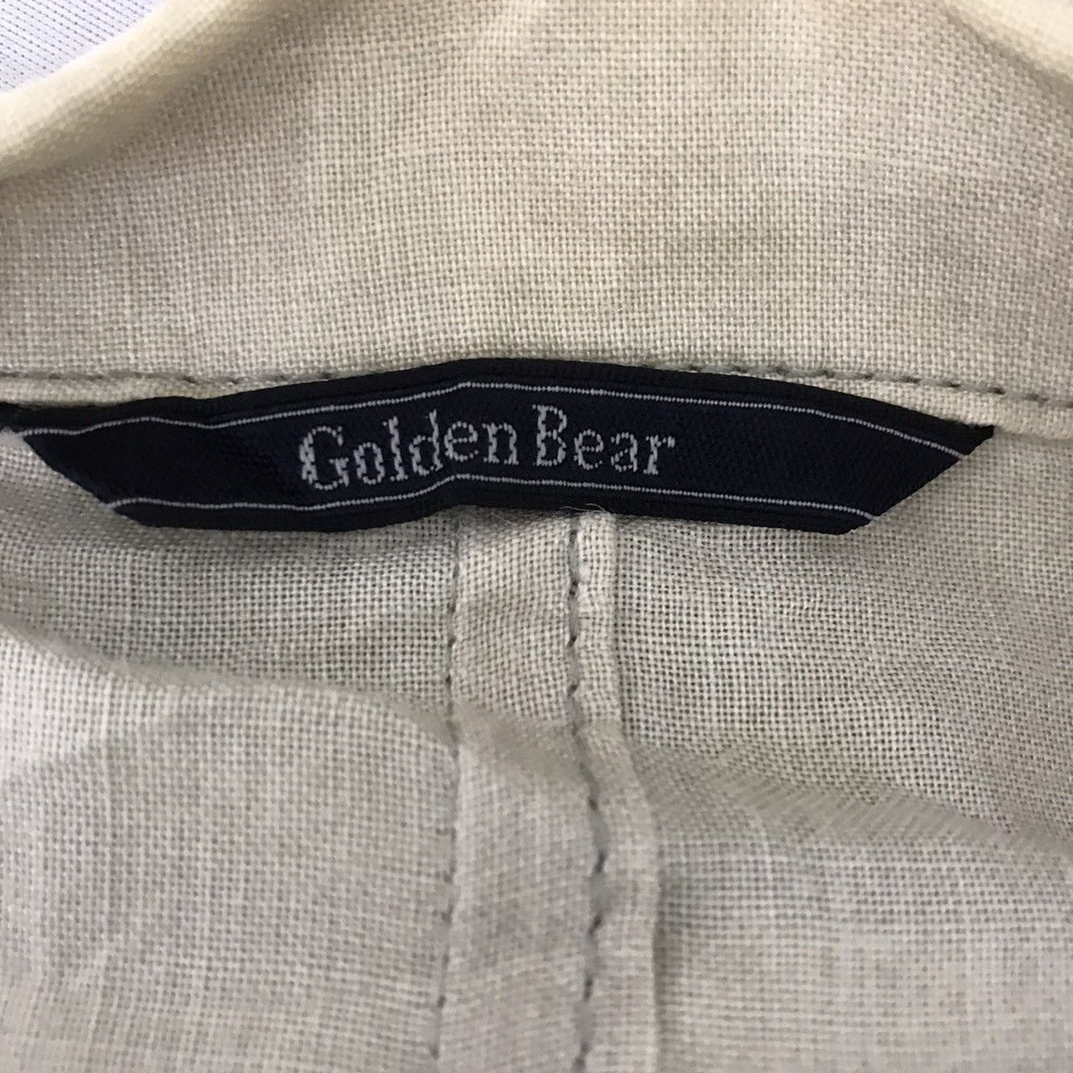 Golden Bear Vintage GOLDEN BEAR Linen Beige Coat Jacket Size US M / EU 48-50 / 2 - 5 Thumbnail
