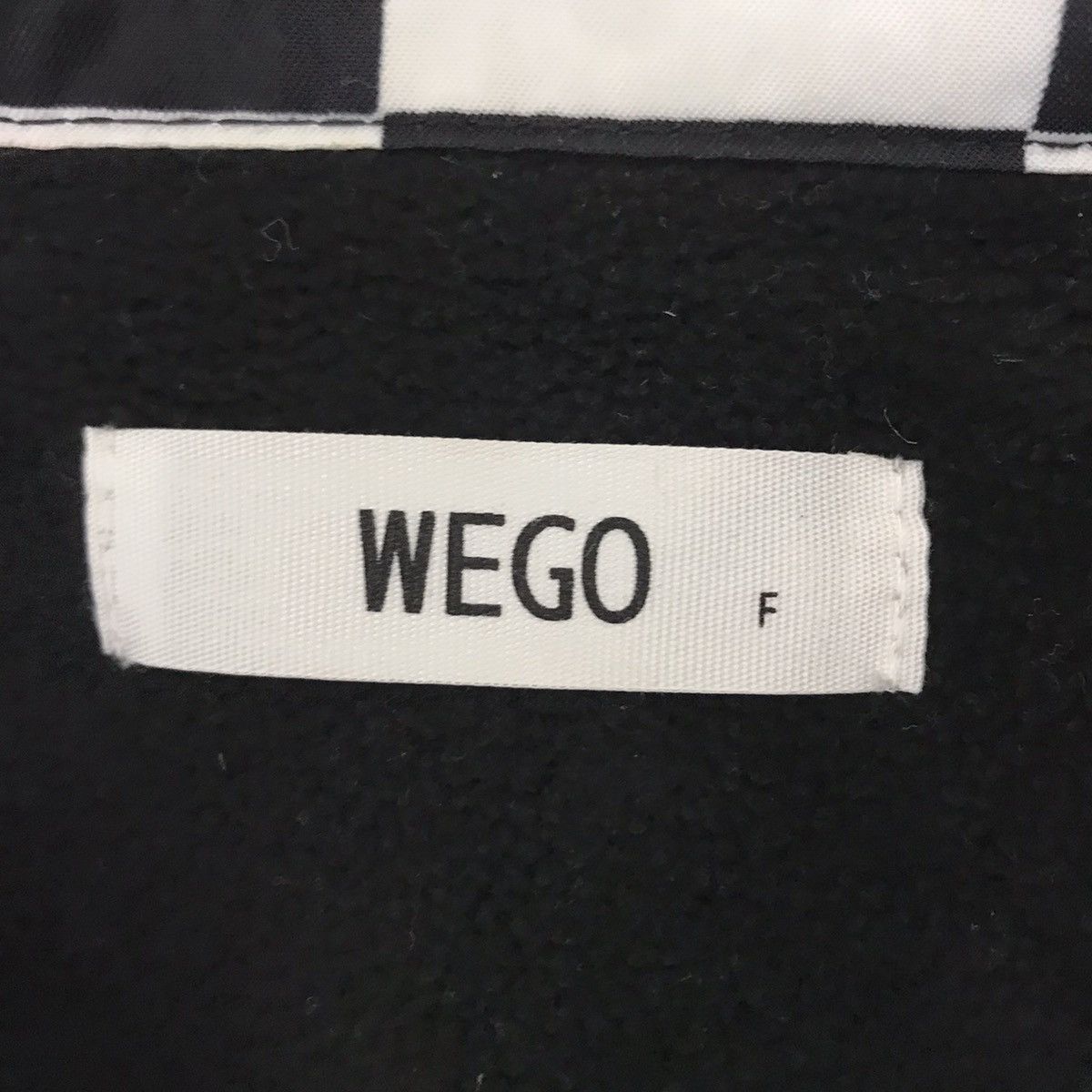 Japanese Brand WEGO INSCRIPTION Japanese Brand Check Bomber Jacket Size US L / EU 52-54 / 3 - 6 Thumbnail