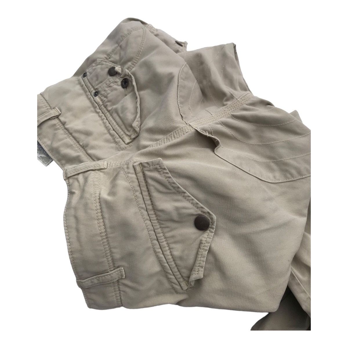 Diesel Diesel Women Tactical Multipocket Cargo Streetwear Pants Size 28" / US 6 / IT 42 - 13 Thumbnail