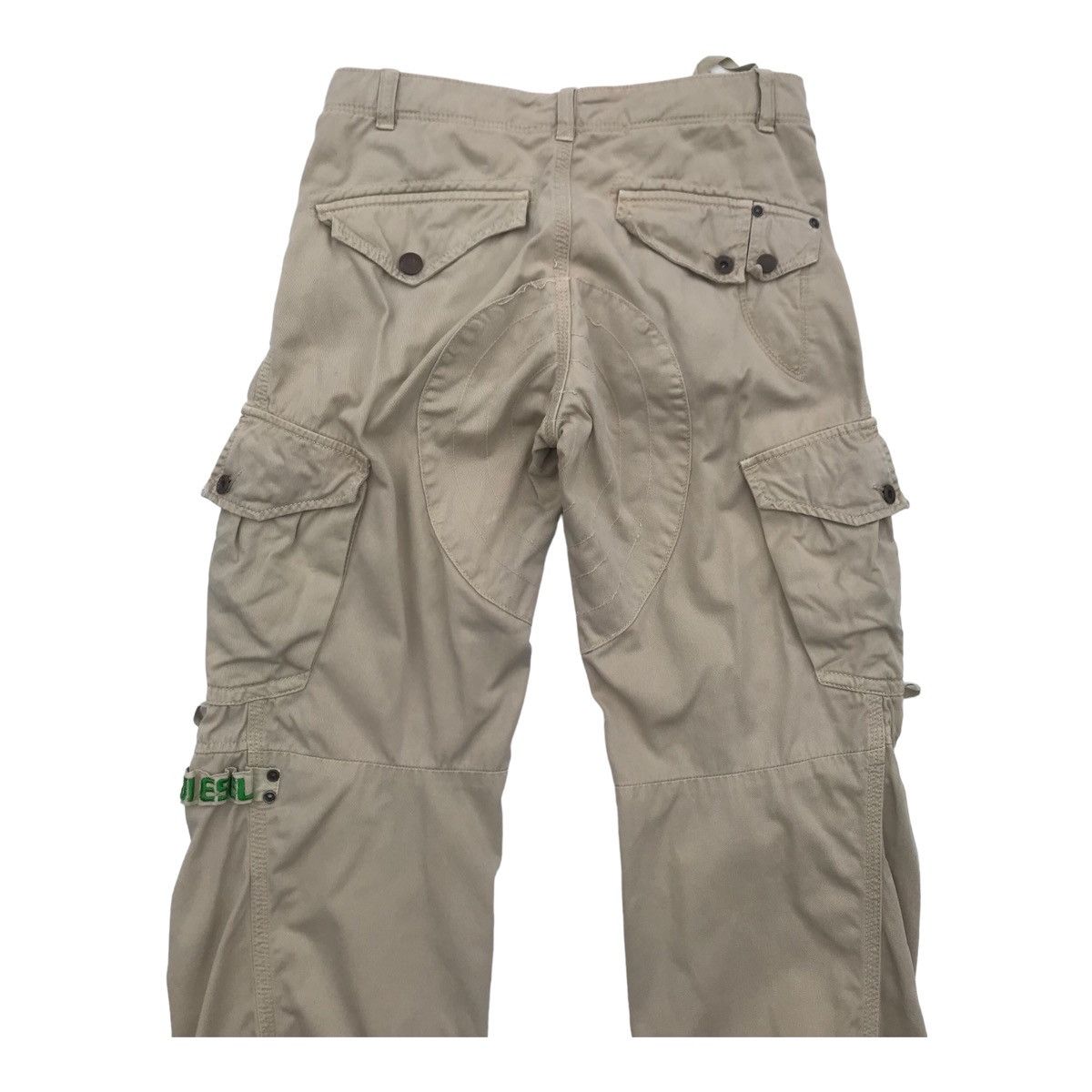Diesel Diesel Women Tactical Multipocket Cargo Streetwear Pants Size 28" / US 6 / IT 42 - 10 Thumbnail