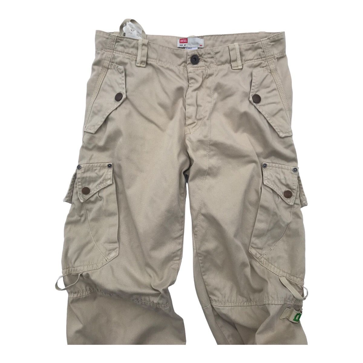 Diesel Diesel Women Tactical Multipocket Cargo Streetwear Pants Size 28" / US 6 / IT 42 - 4 Thumbnail