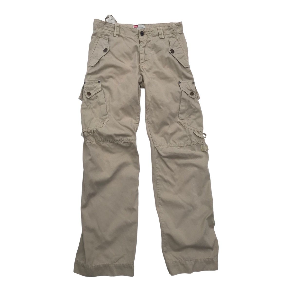 Diesel Diesel Women Tactical Multipocket Cargo Streetwear Pants Size 28" / US 6 / IT 42 - 2 Thumbnail