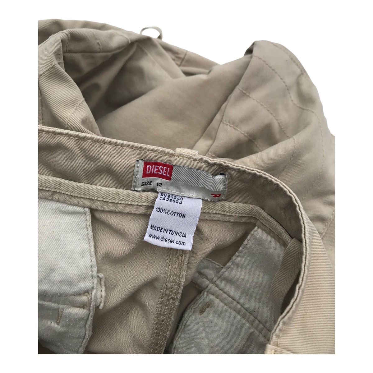 Diesel Diesel Women Tactical Multipocket Cargo Streetwear Pants Size 28" / US 6 / IT 42 - 14 Thumbnail
