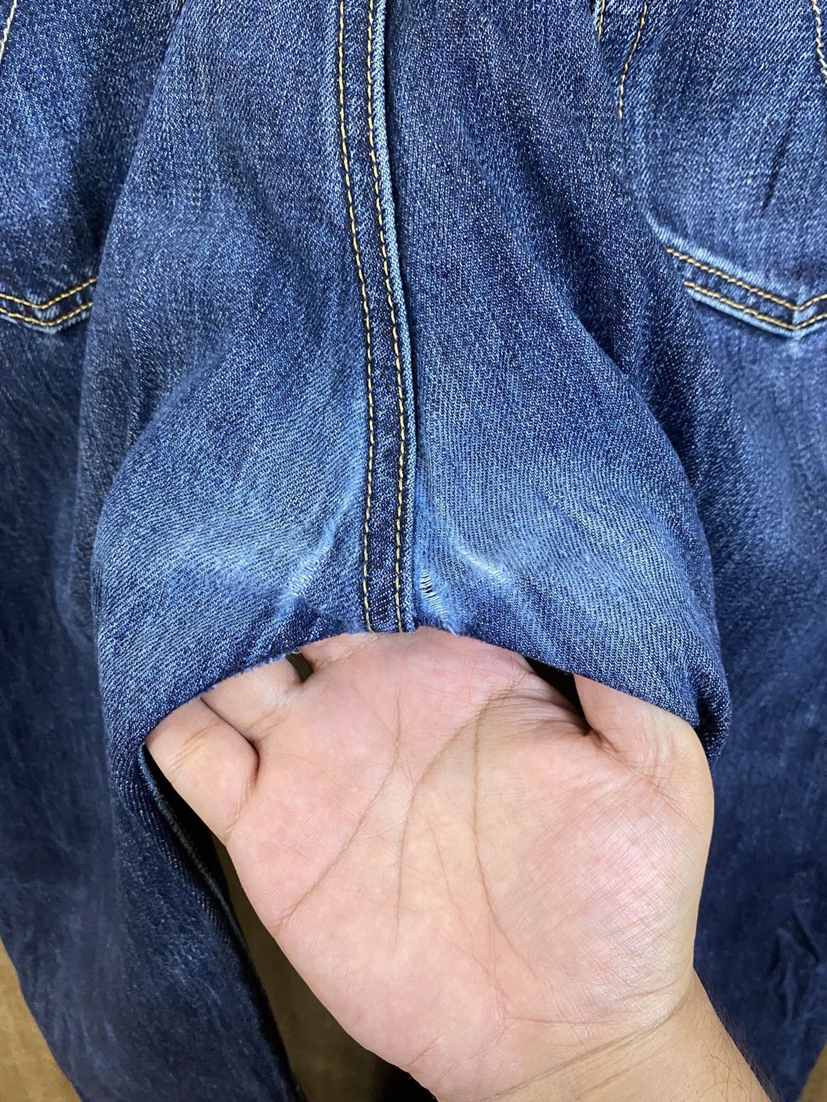 Levi's 501 Levi’s Blue distressed Denim Pants #B541 Size US 36 / EU 52 - 13 Thumbnail