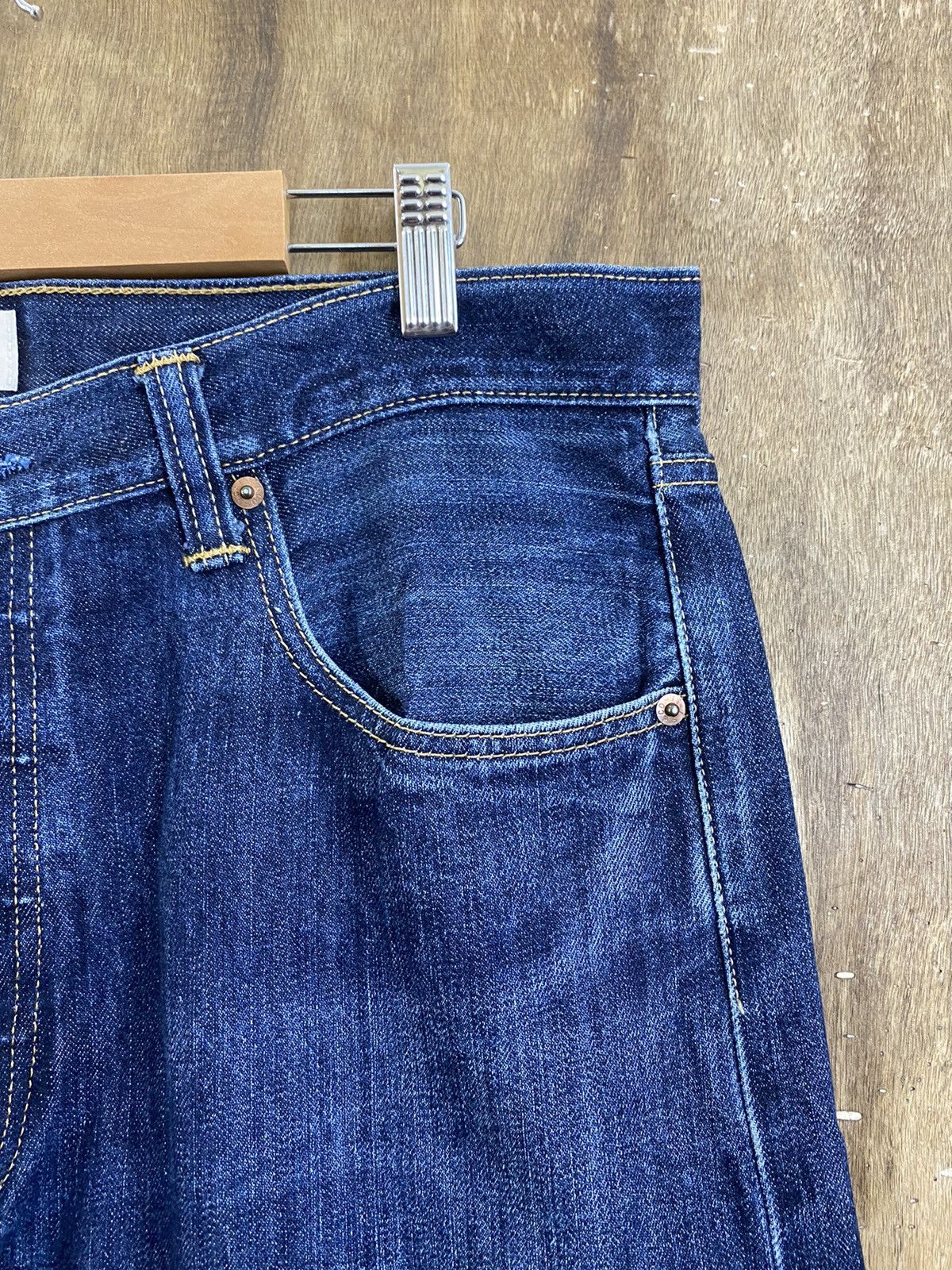 Levi's 501 Levi’s Blue distressed Denim Pants #B541 Size US 36 / EU 52 - 5 Thumbnail