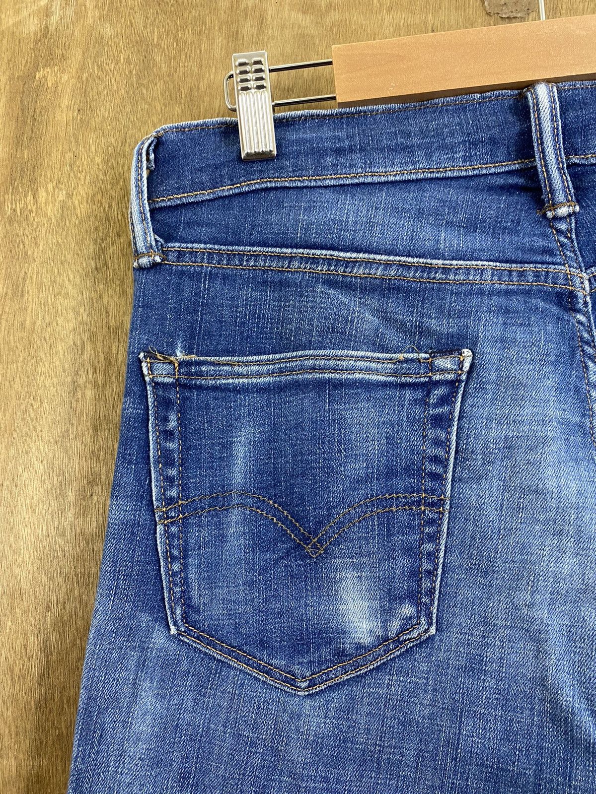 Levi's DLS 511 Levi’s Blue Distressed Denim vintage #BB537 Size US 32 / EU 48 - 9 Thumbnail