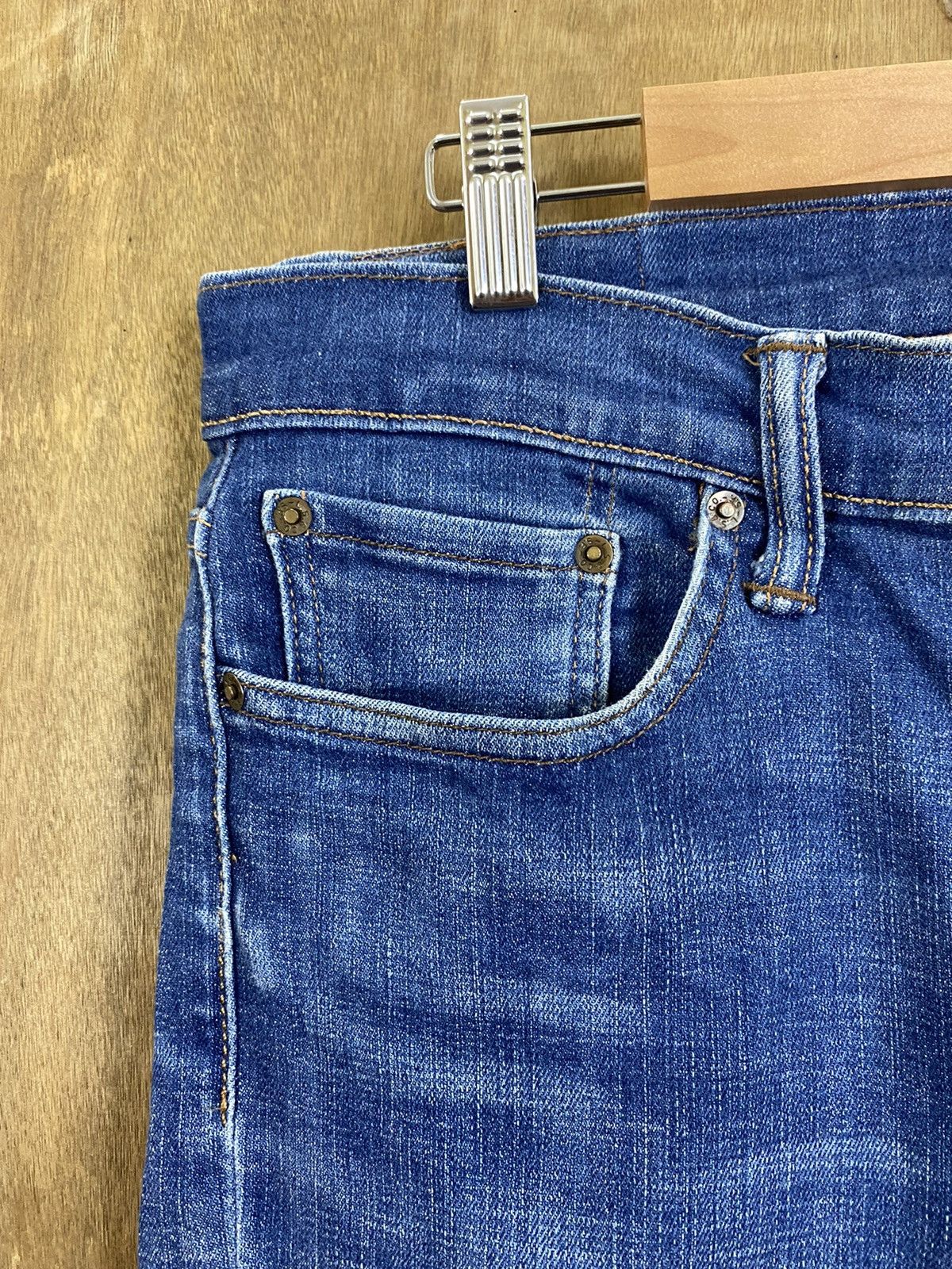 Levi's DLS 511 Levi’s Blue Distressed Denim vintage #BB537 Size US 32 / EU 48 - 4 Thumbnail