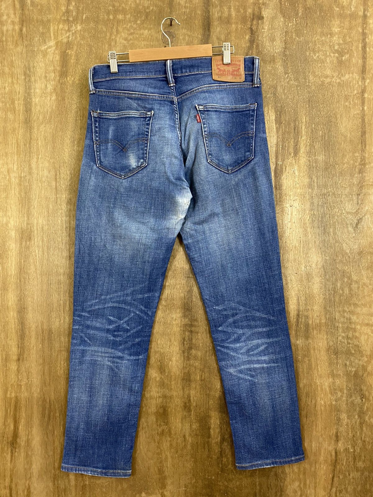 Levi's DLS 511 Levi’s Blue Distressed Denim vintage #BB537 Size US 32 / EU 48 - 6 Thumbnail
