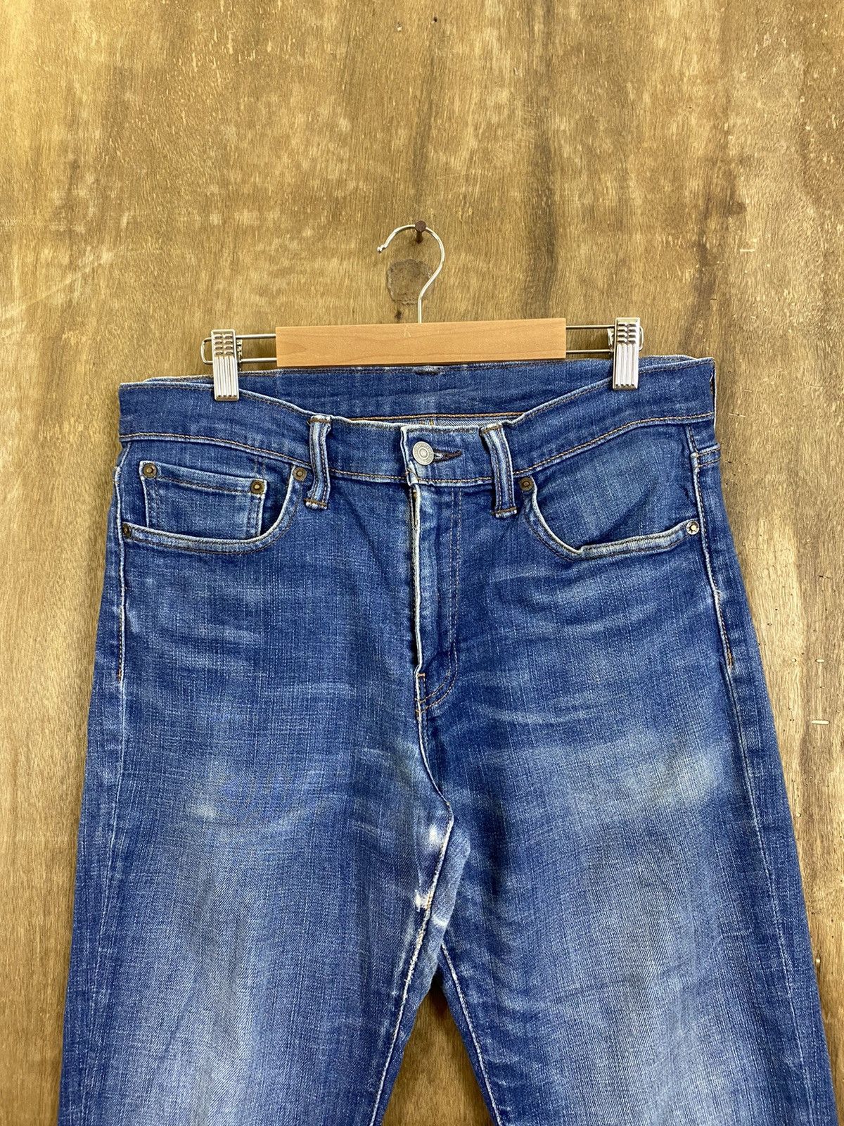 Levi's DLS 511 Levi’s Blue Distressed Denim vintage #BB537 Size US 32 / EU 48 - 2 Thumbnail