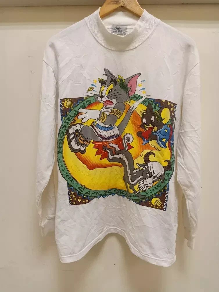 Cartoon Network × Disney × Vintage vintage 90s sweatshirts tom & jerry Size US M / EU 48-50 / 2 - 1 Thumbnail