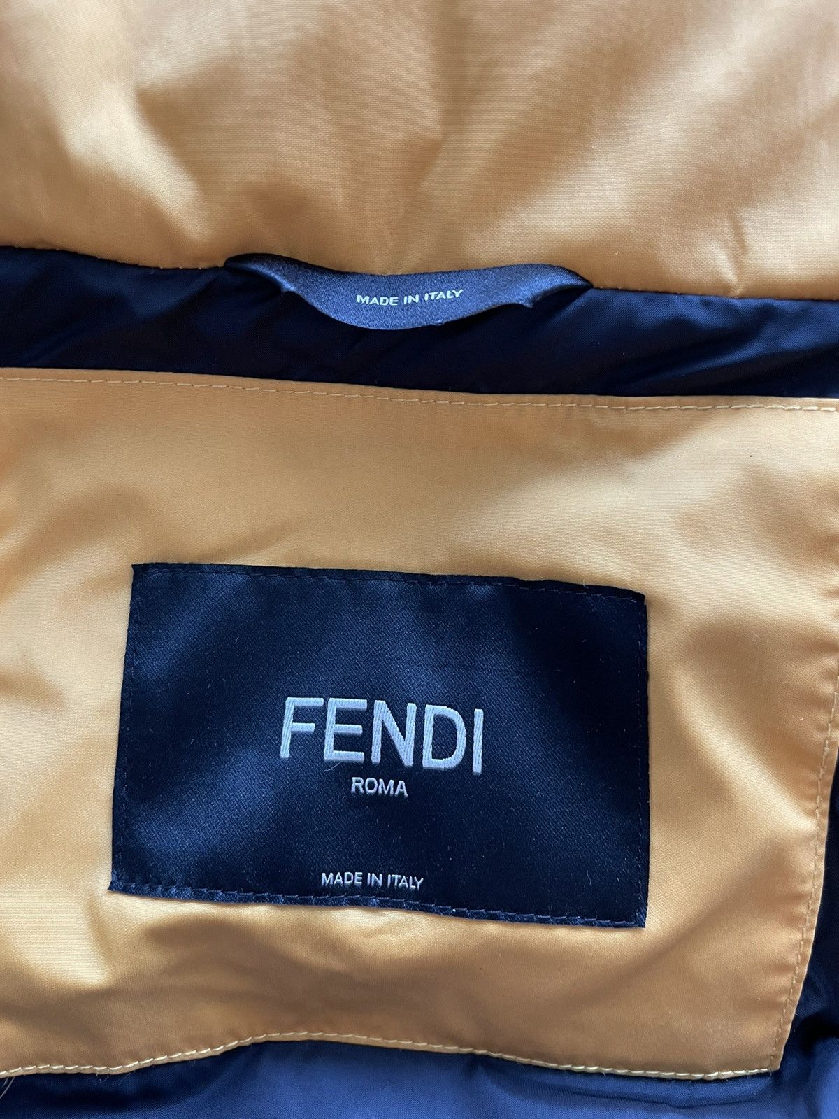Fendi $3,500 Value Brand NEW Fendi Logo Duck Down Parka Jacket Size US XXL / EU 58 / 5 - 18 Thumbnail