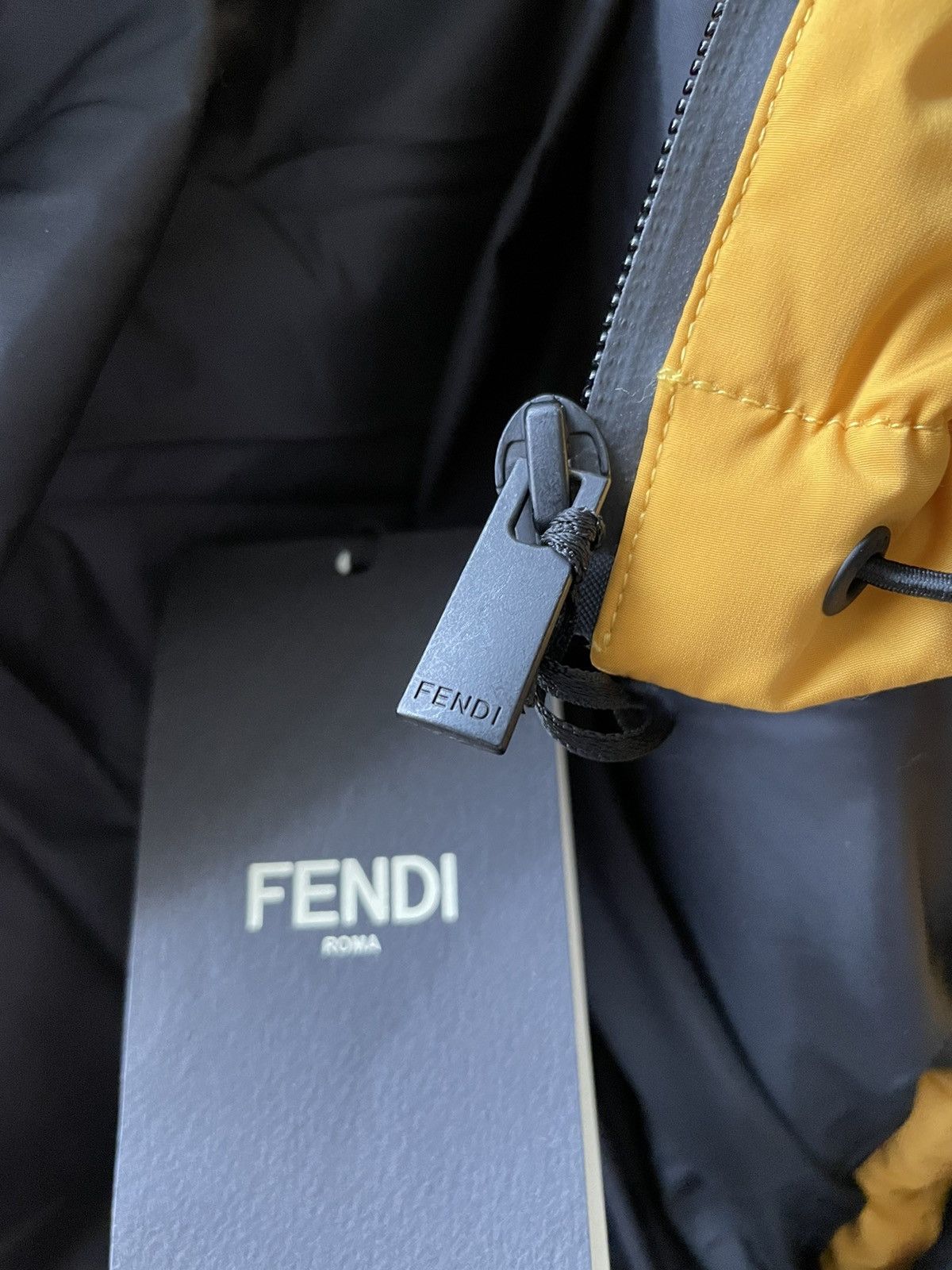 Fendi $3,500 Value Brand NEW Fendi Logo Duck Down Parka Jacket Size US XXL / EU 58 / 5 - 17 Thumbnail