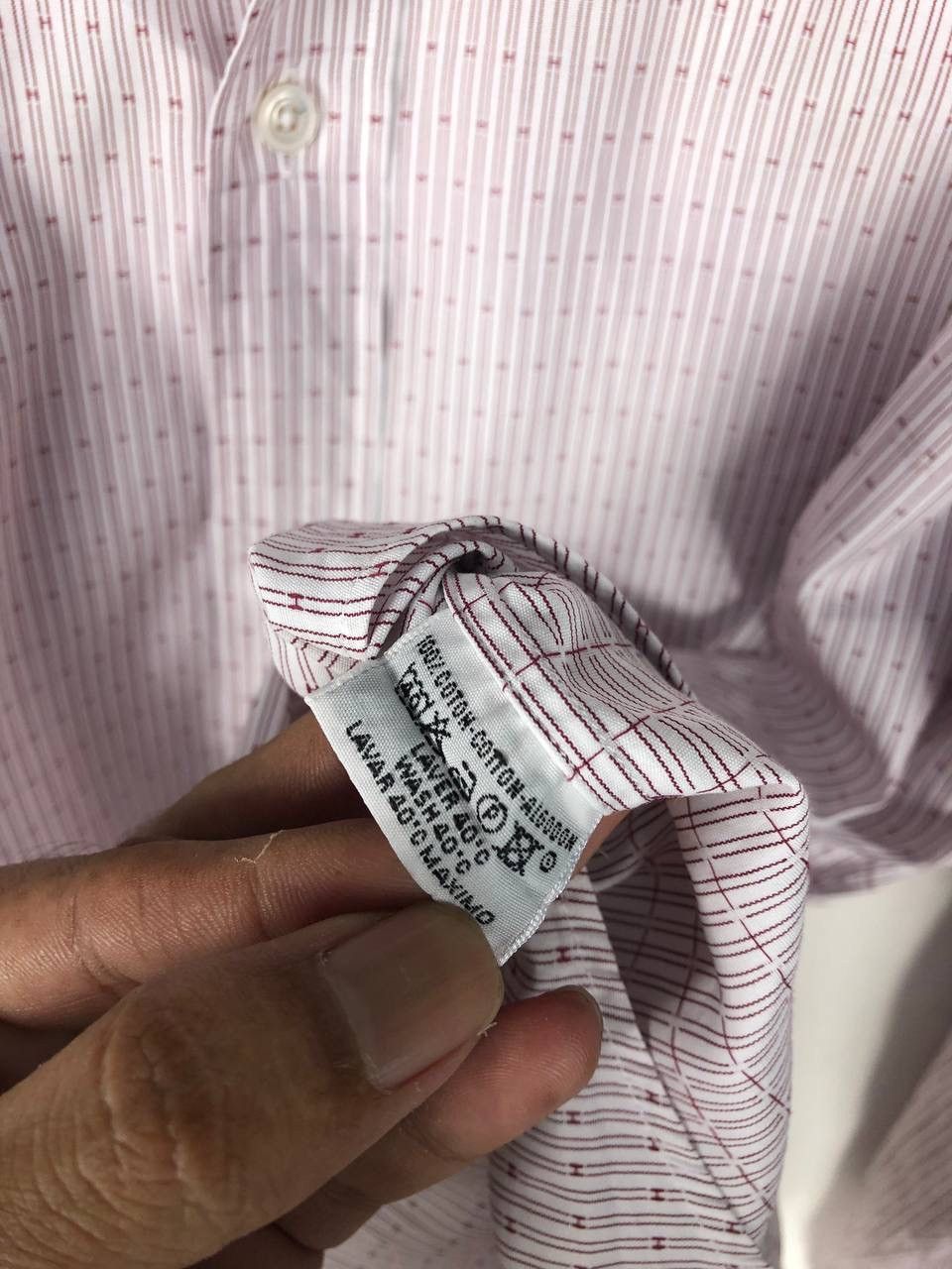 Hermes AUTHENTIC HERMES BUTTON UP SHIRT MADE IN FRANCE Size US L / EU 52-54 / 3 - 4 Thumbnail
