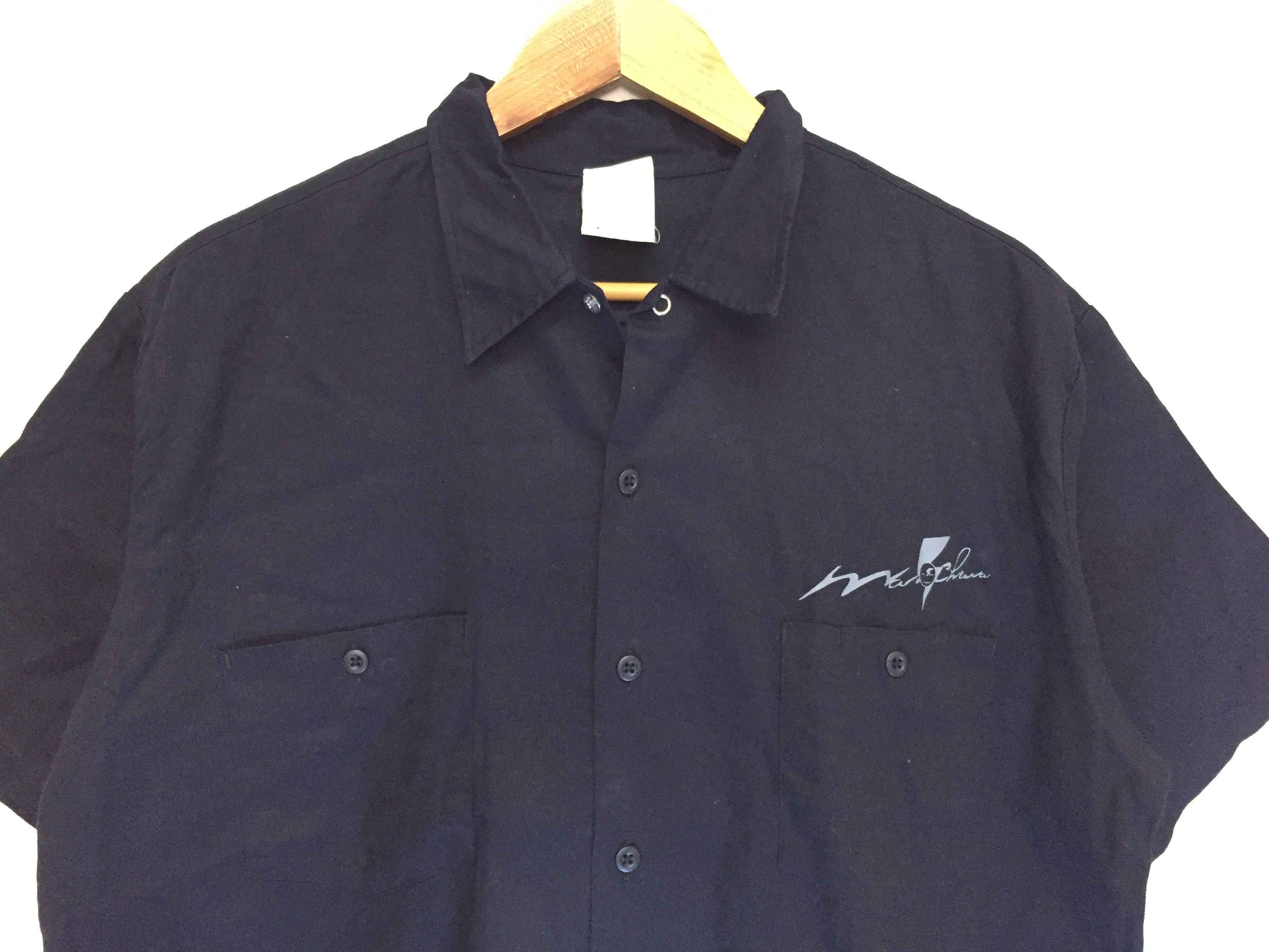 Anime Vtg COSPA Japanese anime embroidered worker shirt Size US XL / EU 56 / 4 - 7 Thumbnail