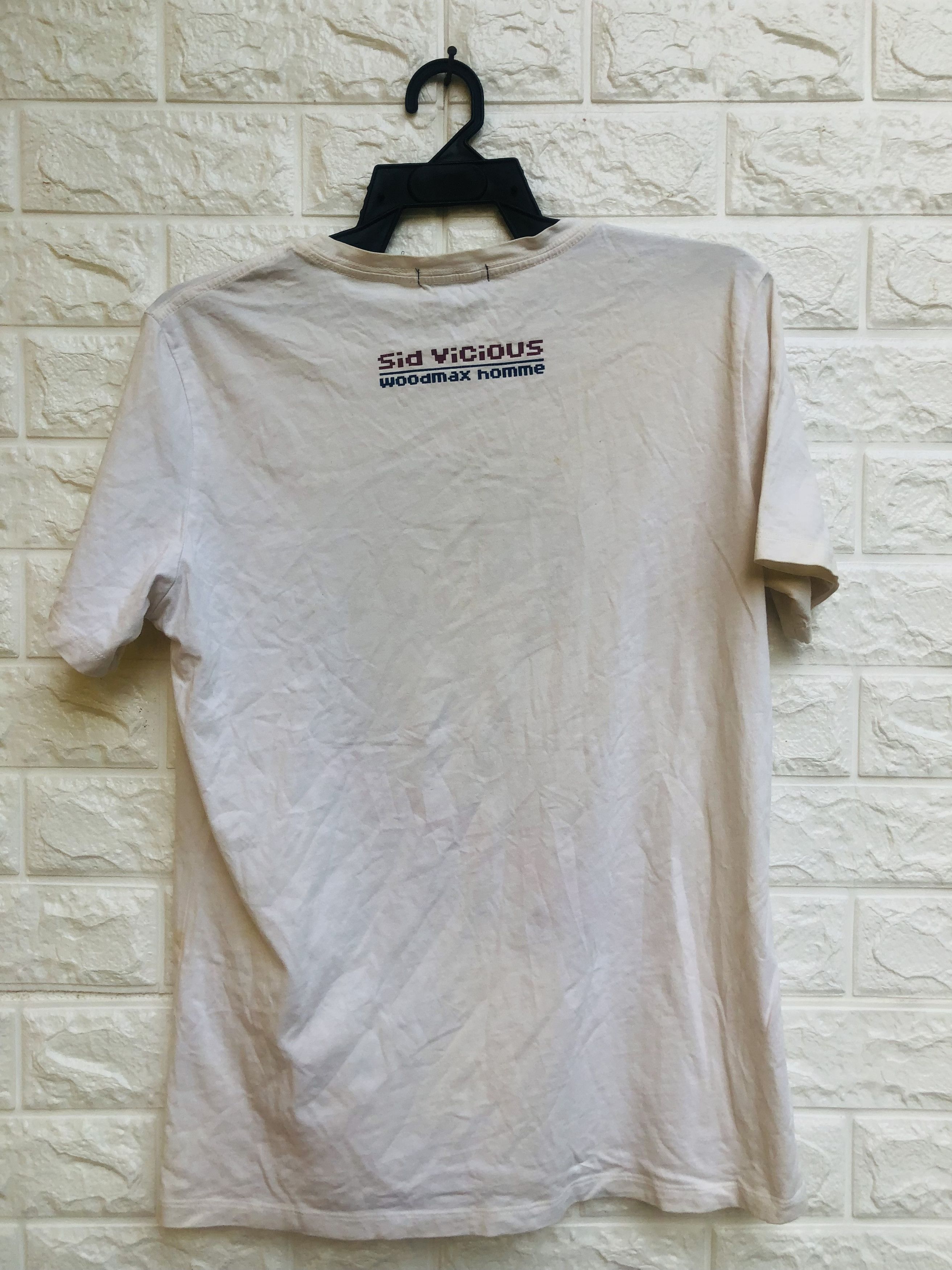 Band Tees × Japanese Brand × Vintage Vintage Sid Vicious X Woodmade Homme Designer Fashion Style Size US M / EU 48-50 / 2 - 2 Thumbnail