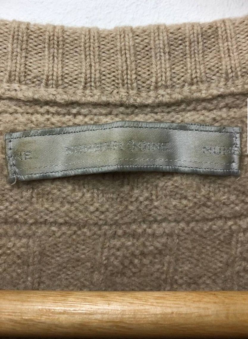 Number (N)ine × Takahiromiyashita The Soloist. 🇯🇵 Number (N)ine "Kurt Cobain" Grunge Trimmed Knit Sweater Size US S / EU 44-46 / 1 - 7 Thumbnail