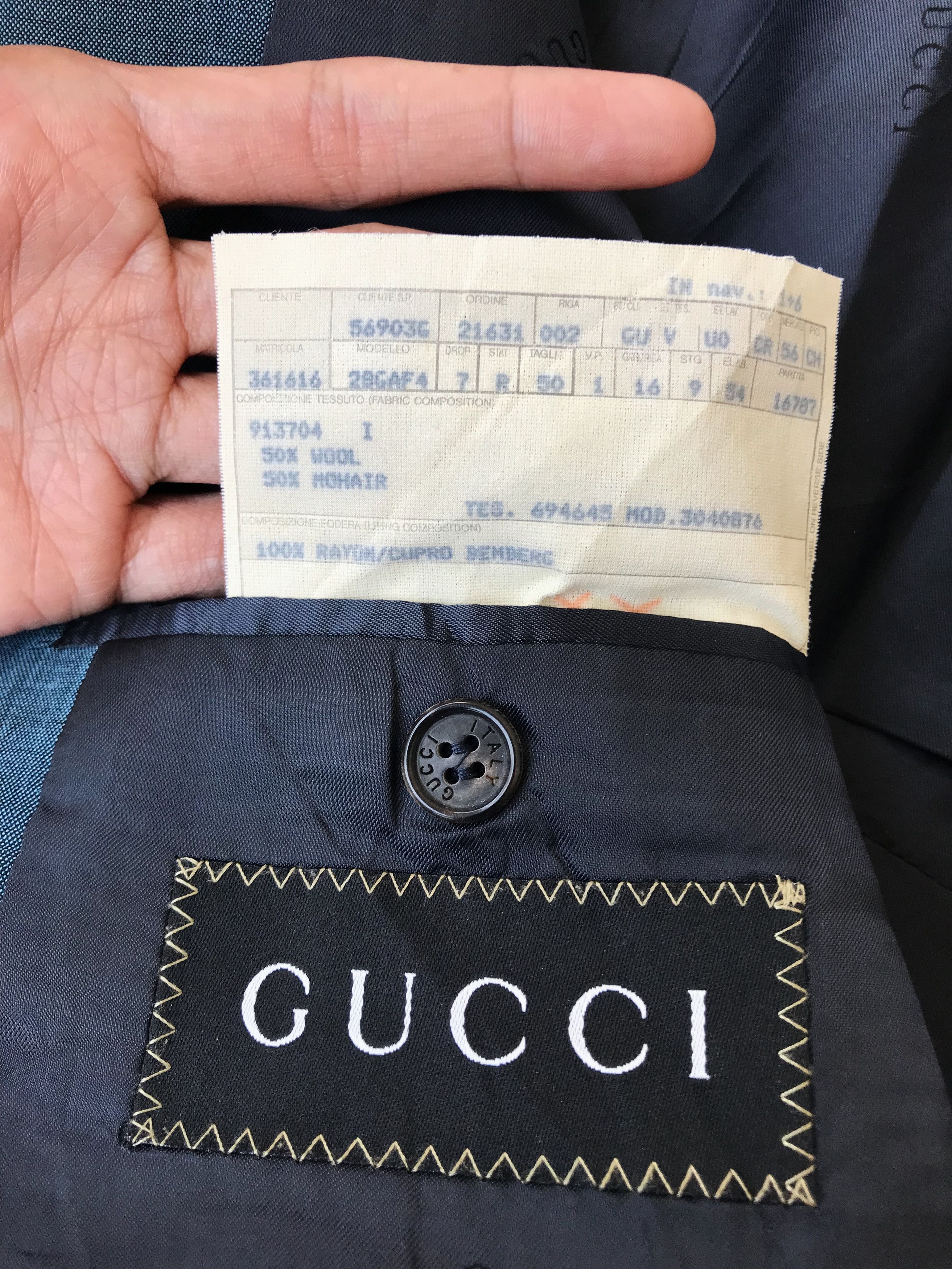 Gucci Gucci Wool & Mohair Blazers Size 50R - 2 Thumbnail