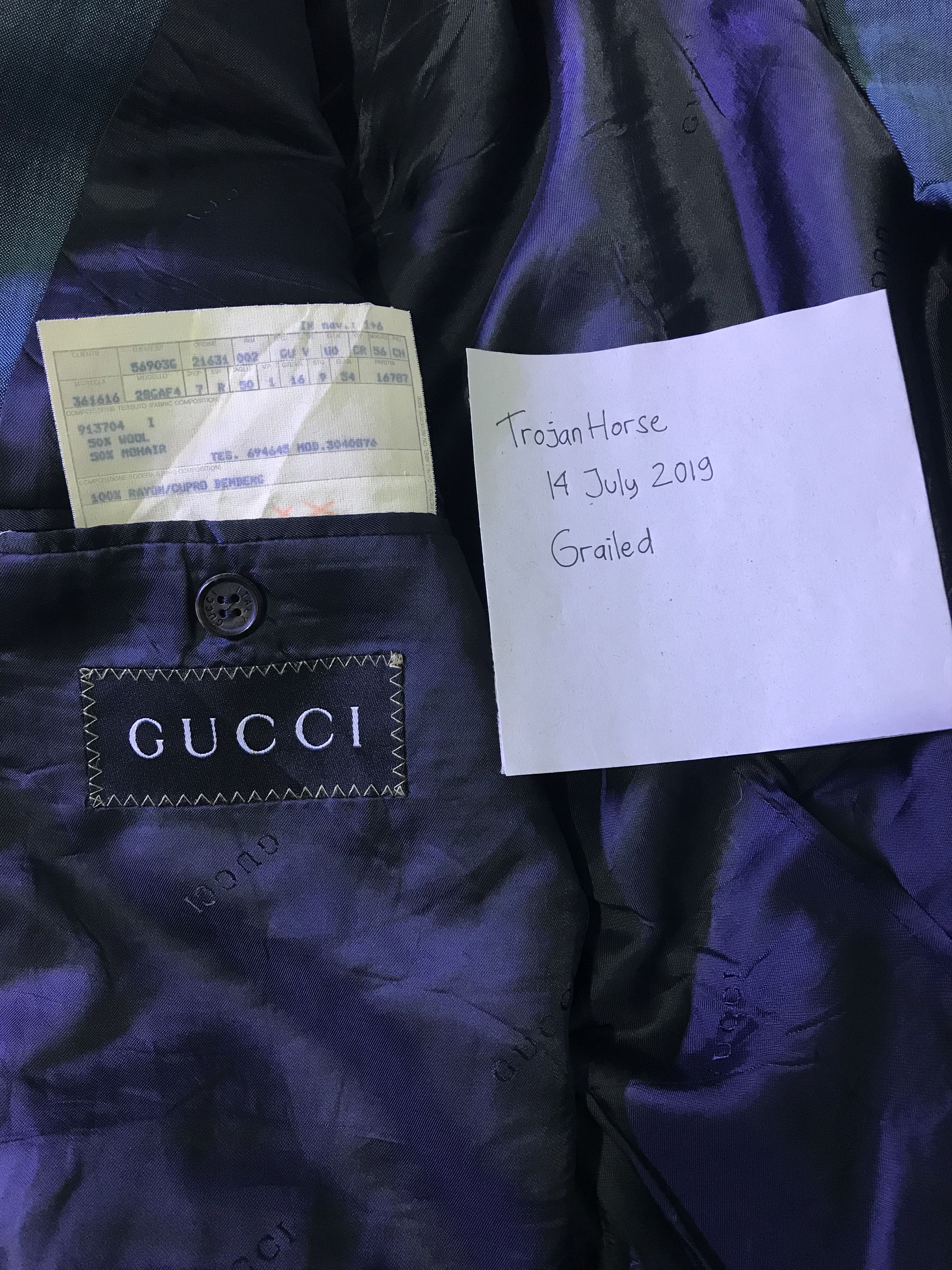 Gucci Gucci Wool & Mohair Blazers Size 50R - 9 Thumbnail