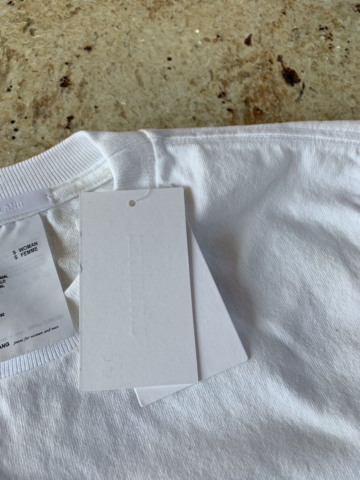 Helmut Lang XS (Fits like XXS) Go Go Tee in White Size US XXS / EU 40 - 5 Thumbnail