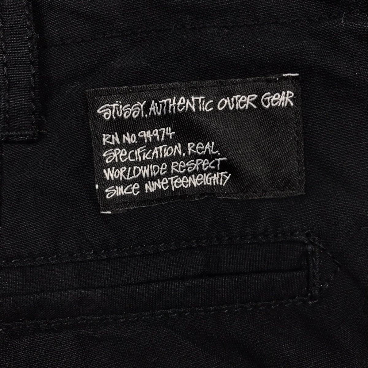 Stussy × Vintage Stussy Authentic Outer Gear Trousers Size US 34 / EU 50 - 7 Thumbnail