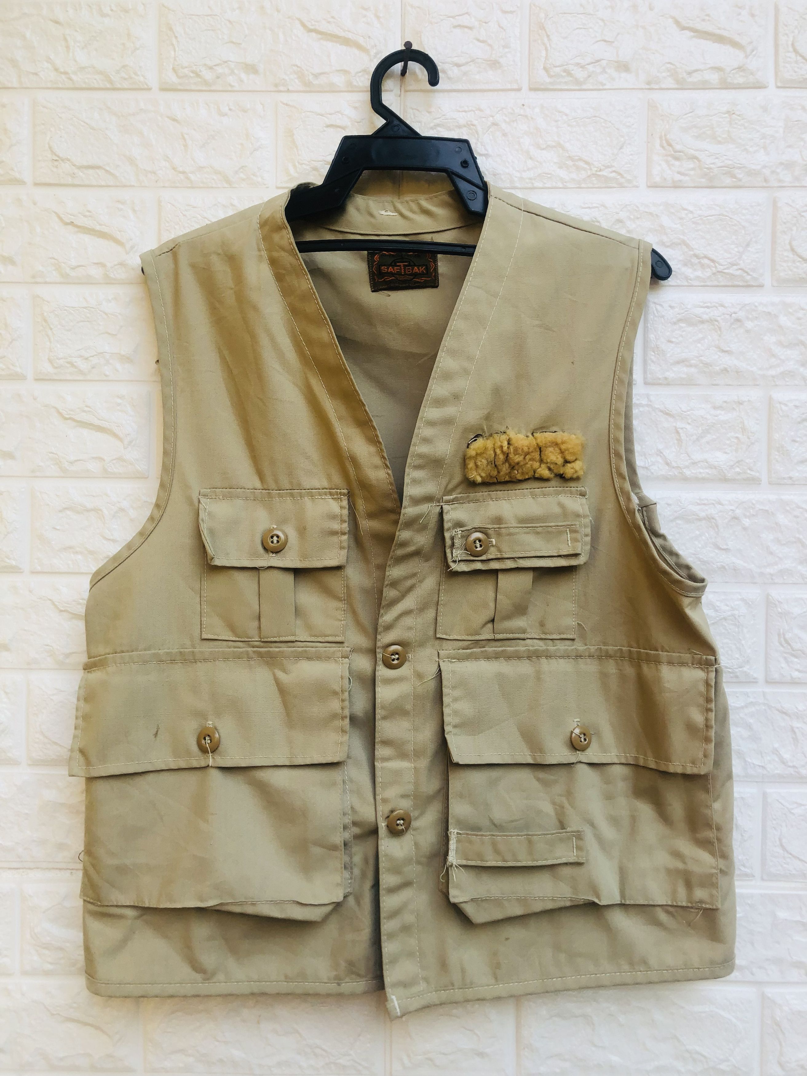 Japanese Brand Vintage Saftbak 60s 70s Japanese Designer Fashion Style Size US L / EU 52-54 / 3 - 1 Thumbnail