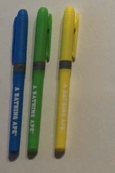 Bape Bape highlighter pen marker pack Size ONE SIZE - 1 Preview