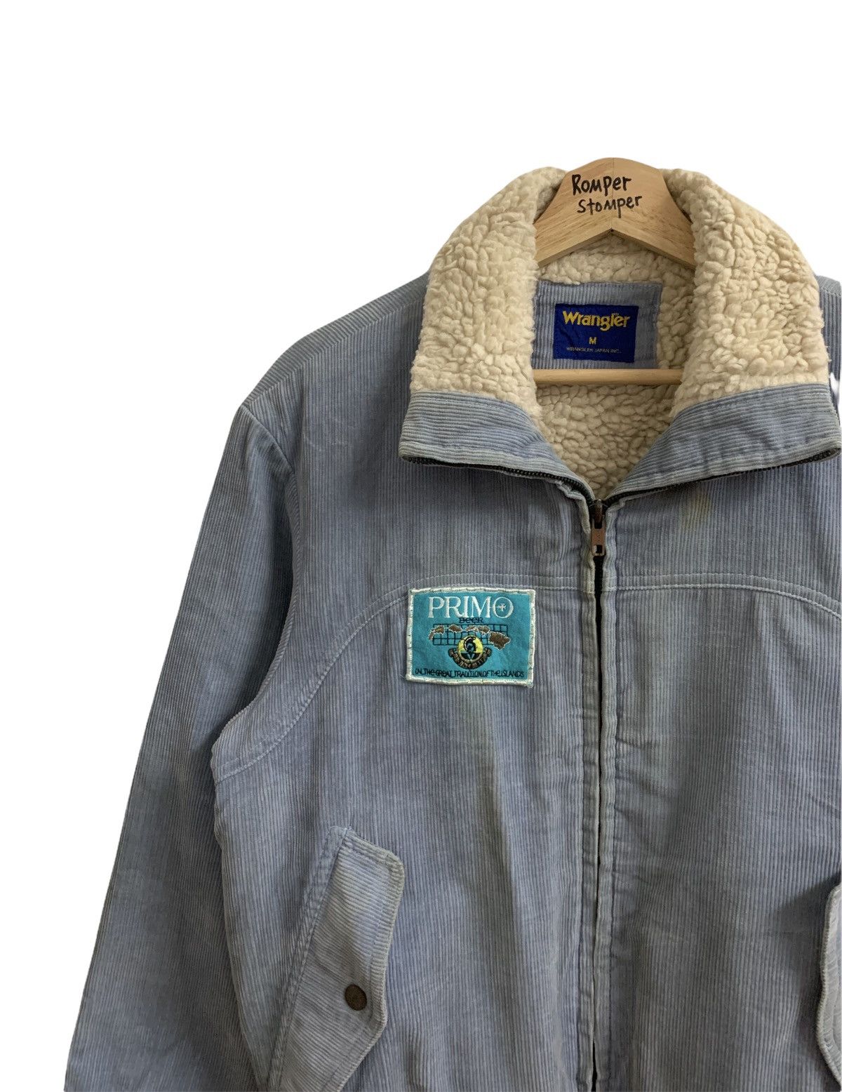 Wrangler Vintage Wrangler Shearling Corduroy Zipper Jacket Size US S / EU 44-46 / 1 - 5 Thumbnail