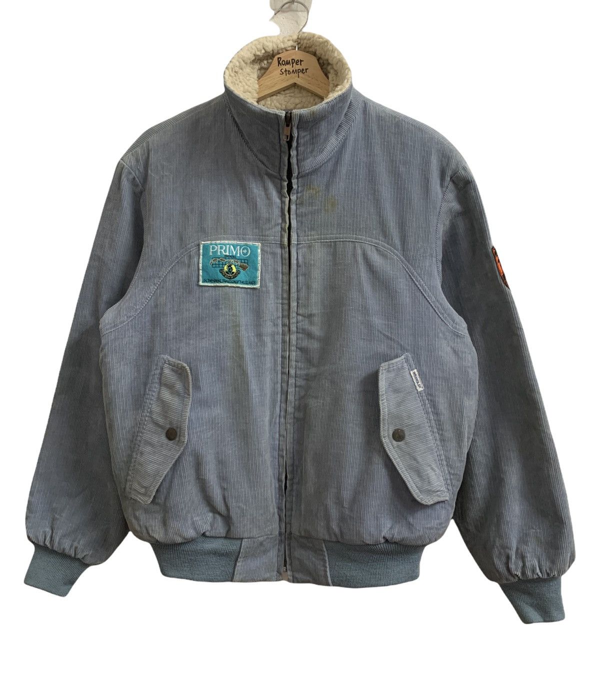 Wrangler Vintage Wrangler Shearling Corduroy Zipper Jacket Size US S / EU 44-46 / 1 - 9 Thumbnail