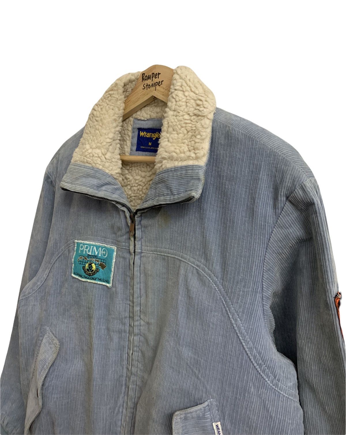 Wrangler Vintage Wrangler Shearling Corduroy Zipper Jacket Size US S / EU 44-46 / 1 - 6 Thumbnail