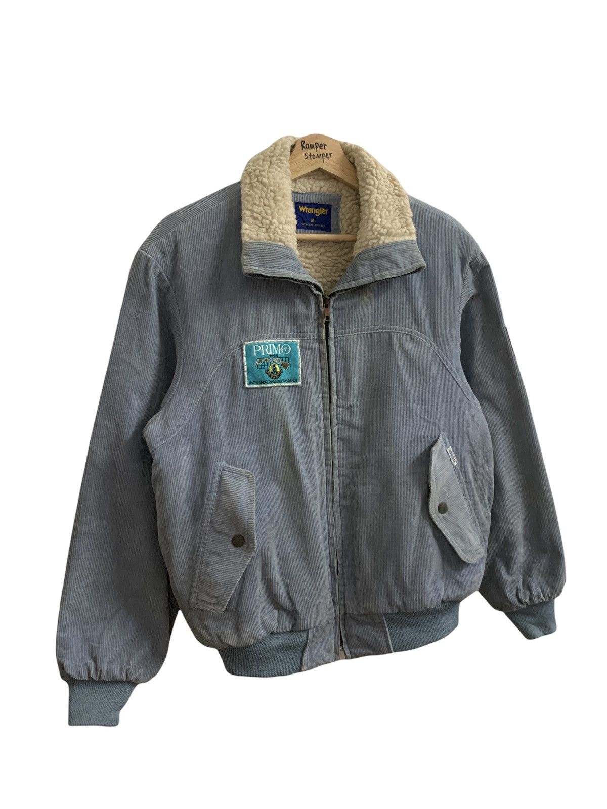 Wrangler Vintage Wrangler Shearling Corduroy Zipper Jacket Size US S / EU 44-46 / 1 - 3 Thumbnail