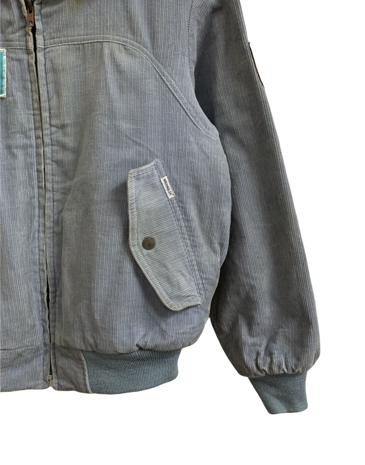 Wrangler Vintage Wrangler Shearling Corduroy Zipper Jacket Size US S / EU 44-46 / 1 - 8 Thumbnail