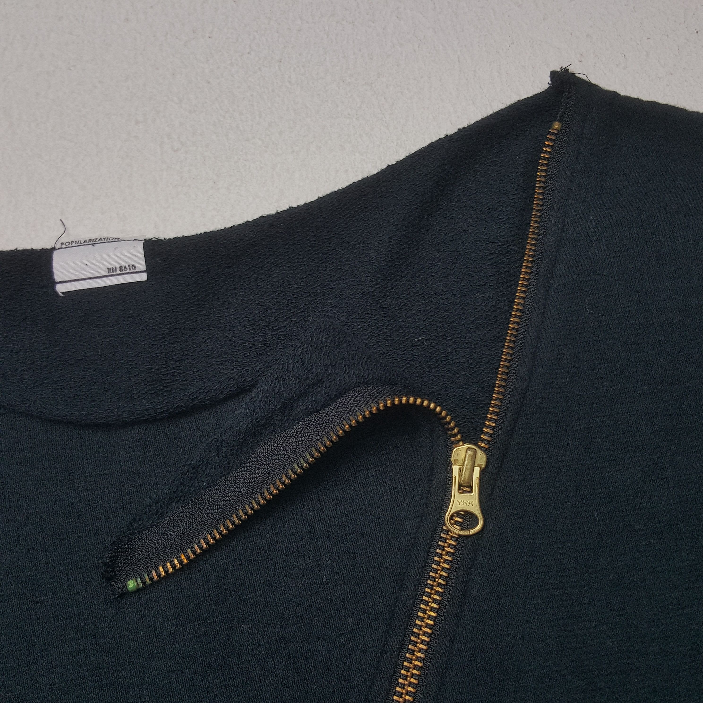 Designer × Japanese Brand × Vintage Vintage Japanese Style zip Rare Design Sleeve Tshirt Size L / US 10 / IT 46 - 6 Thumbnail